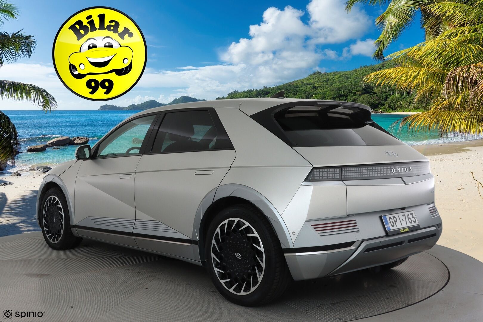 Hyundai IONIQ 5 2022 73 kWh 305 hv AWD Premium **HUD / Bose / Adapt.Vakkari / LED-valot / 360° / Ilmastoidut Muistinahat / Navi / Keyless** - 3,99% KORKOTARJOUS TÄHÄN AUTOON 21.9. ASTI - 1-om Suomi-auto / Akku kuntotarkastettu / Kahdet Renkaat