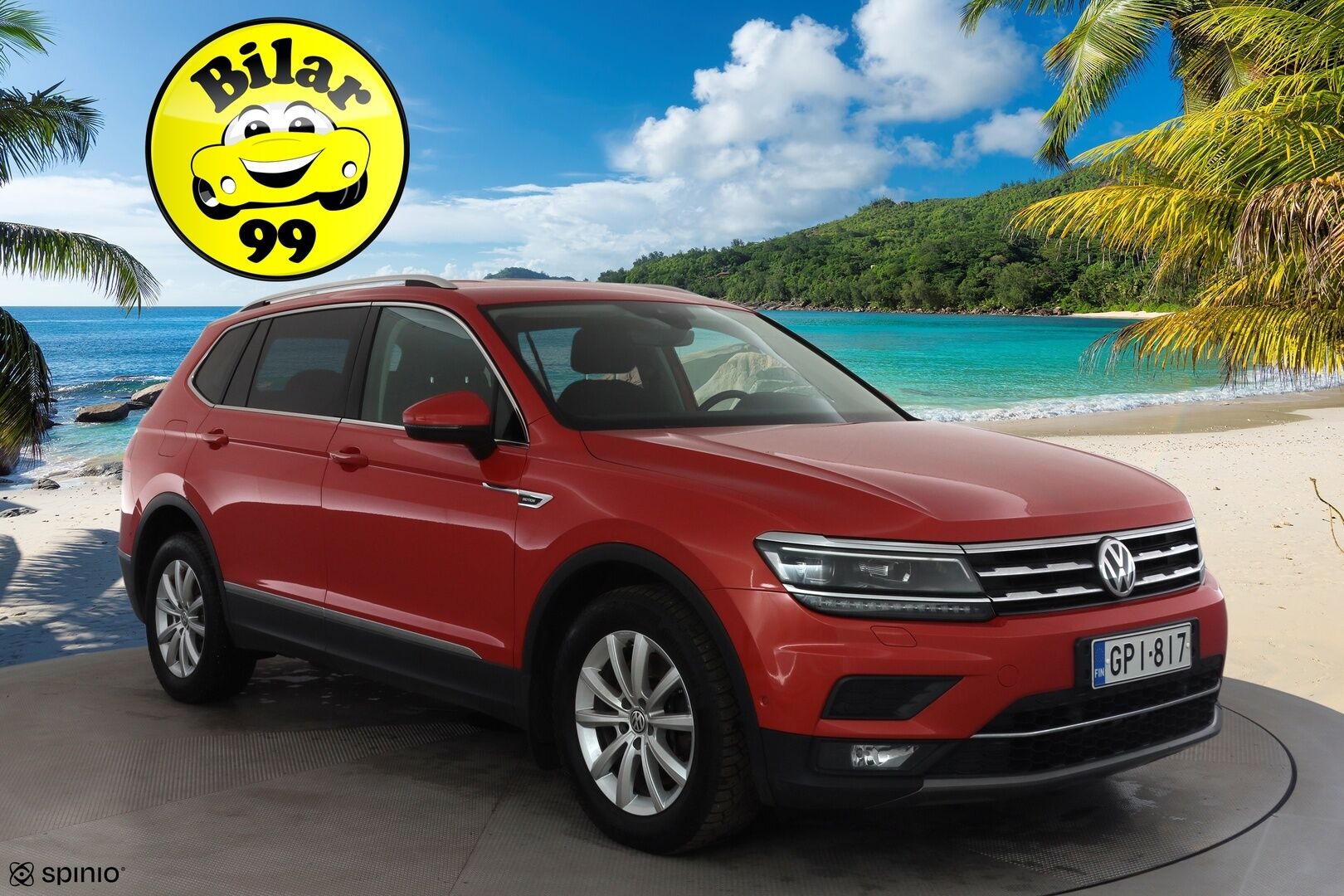 Volkswagen TIGUAN ALLSPACE 2018 Highline 2,0 TDI SCR 140 kW 4MOTION DSG 7-P  Winter Edition * Webasto / LED / P.Kamera / ACC / Kaistavahti / Keyless * - Kahdet renkaat - HULLUT BLACKWEEK JATKOT - KORKOTARJOUS 2,49%