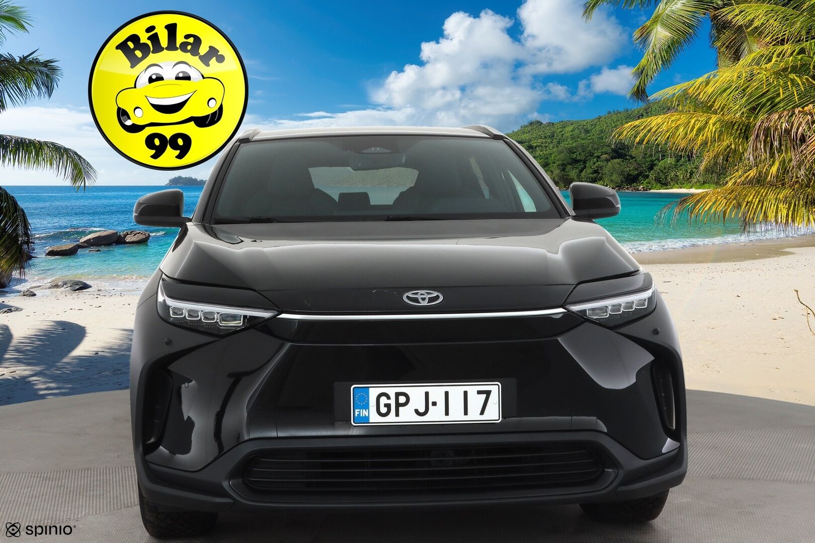 Toyota bZ4X 2023 Launch Edition * ACC / Koukku / P.kamera / Puolinahat / Sähköpenkki / Navi / LED / Keyless * - 1.Om Suomi-auto / Kahdet renkaat aluvanteilla / Merkkihuollettu