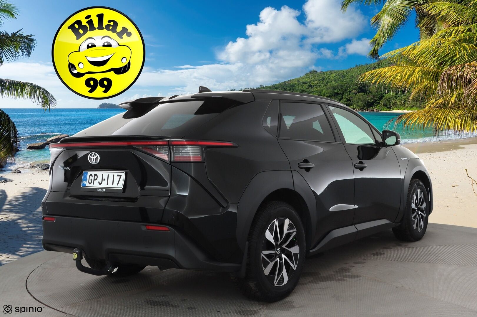 Toyota bZ4X 2023 Launch Edition * ACC / Koukku / P.kamera / Puolinahat / Sähköpenkki / Navi / LED / Keyless * - 1.Om Suomi-auto / Kahdet renkaat aluvanteilla / Merkkihuollettu