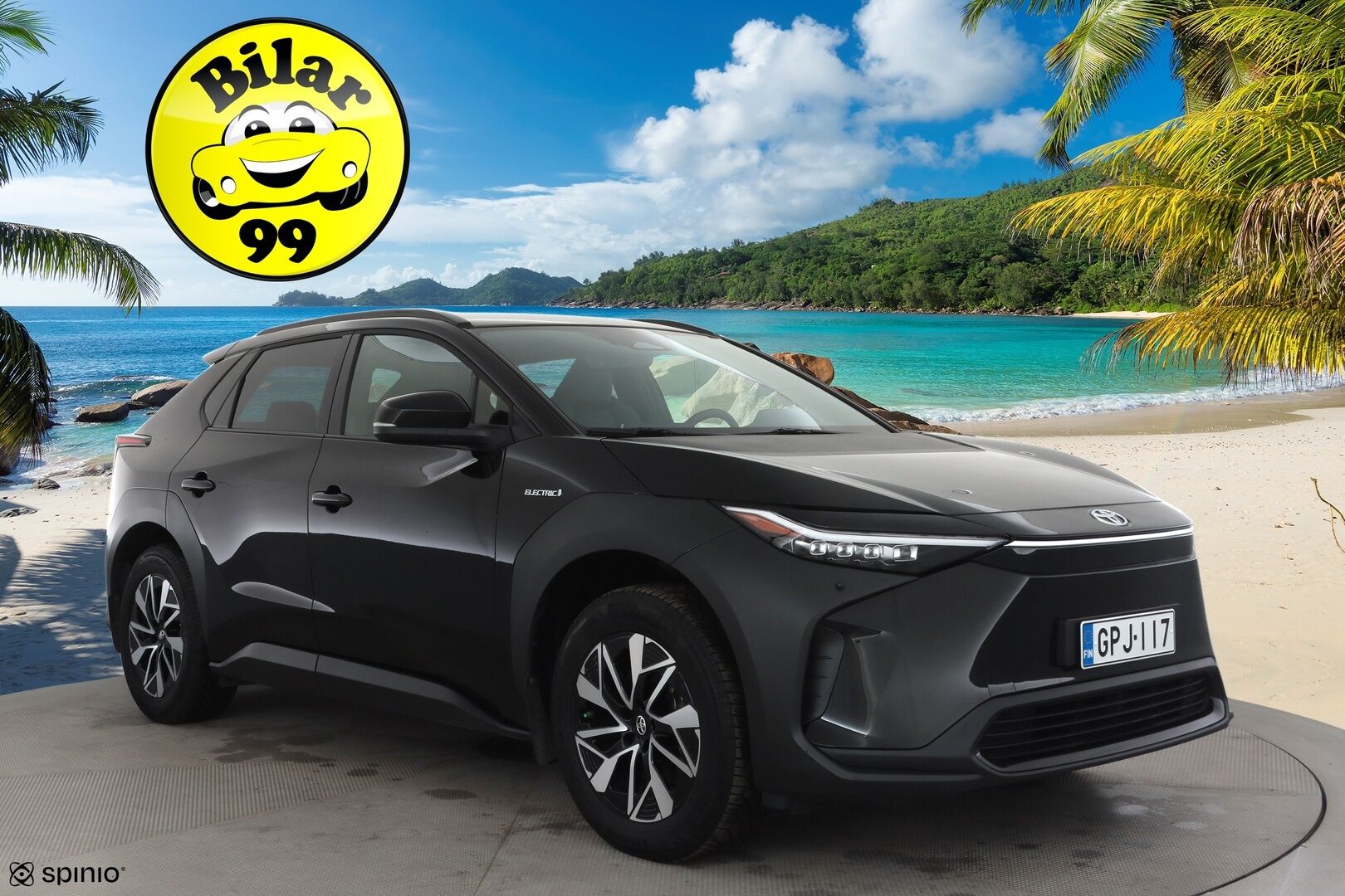 Toyota bZ4X 2023 Launch Edition * ACC / Koukku / P.kamera / Puolinahat / Sähköpenkki / Navi / LED / Keyless * - 1.Om Suomi-auto / Kahdet renkaat aluvanteilla / Merkkihuollettu