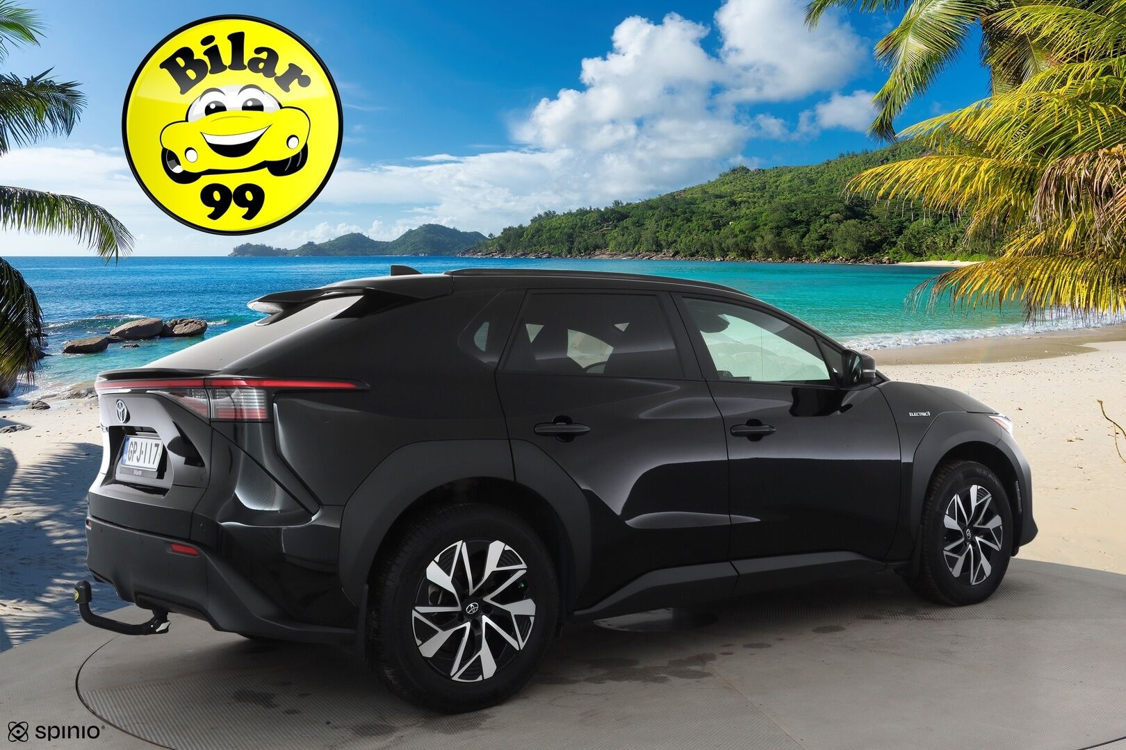 Toyota bZ4X 2023 Launch Edition * ACC / Koukku / P.kamera / Puolinahat / Sähköpenkki / Navi / LED / Keyless * - 1.Om Suomi-auto / Kahdet renkaat aluvanteilla / Merkkihuollettu