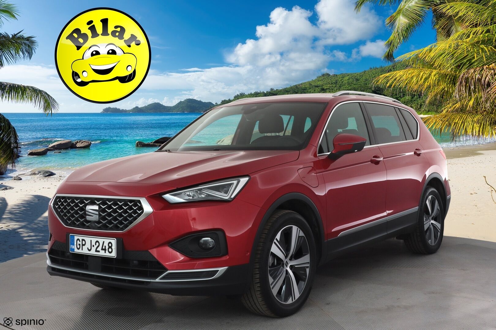 Seat Tarraco 2023 1,4 PHEV 245 e-Hybrid Xperience Launch Edition DSG - 1Om Suomiauto | Lisälämmitin | Koukku | Nahkasisusta | 360-Kamera | Matrix | Muistipenkki | Digimittari | Juuri tullut Tampereelle!