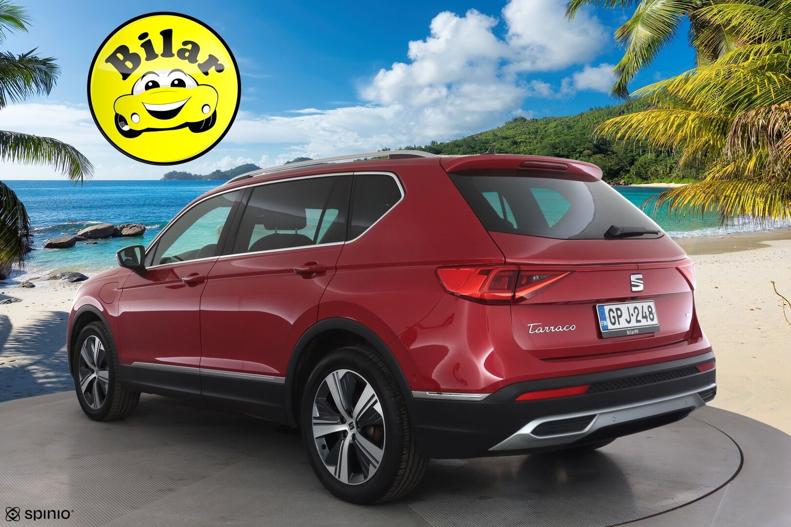 Seat Tarraco 2023 1,4 PHEV 245 e-Hybrid Xperience Launch Edition DSG - 1Om Suomiauto | Lisälämmitin | Koukku | Nahkasisusta | 360-Kamera | Matrix | Muistipenkki | Digimittari | Juuri tullut Tampereelle!