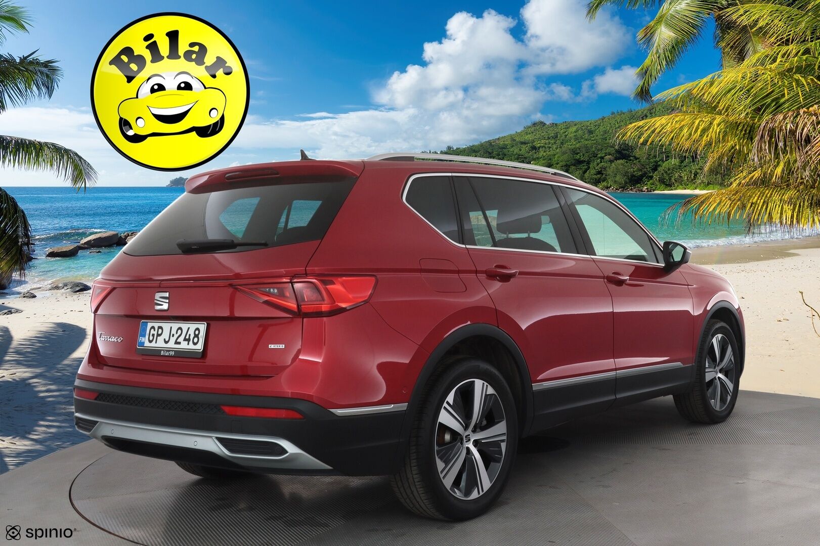 Seat Tarraco 2023 1,4 PHEV 245 e-Hybrid Xperience Launch Edition DSG - 1Om Suomiauto | Lisälämmitin | Koukku | Nahkasisusta | 360-Kamera | Matrix | Muistipenkki | Digimittari | Juuri tullut Tampereelle!