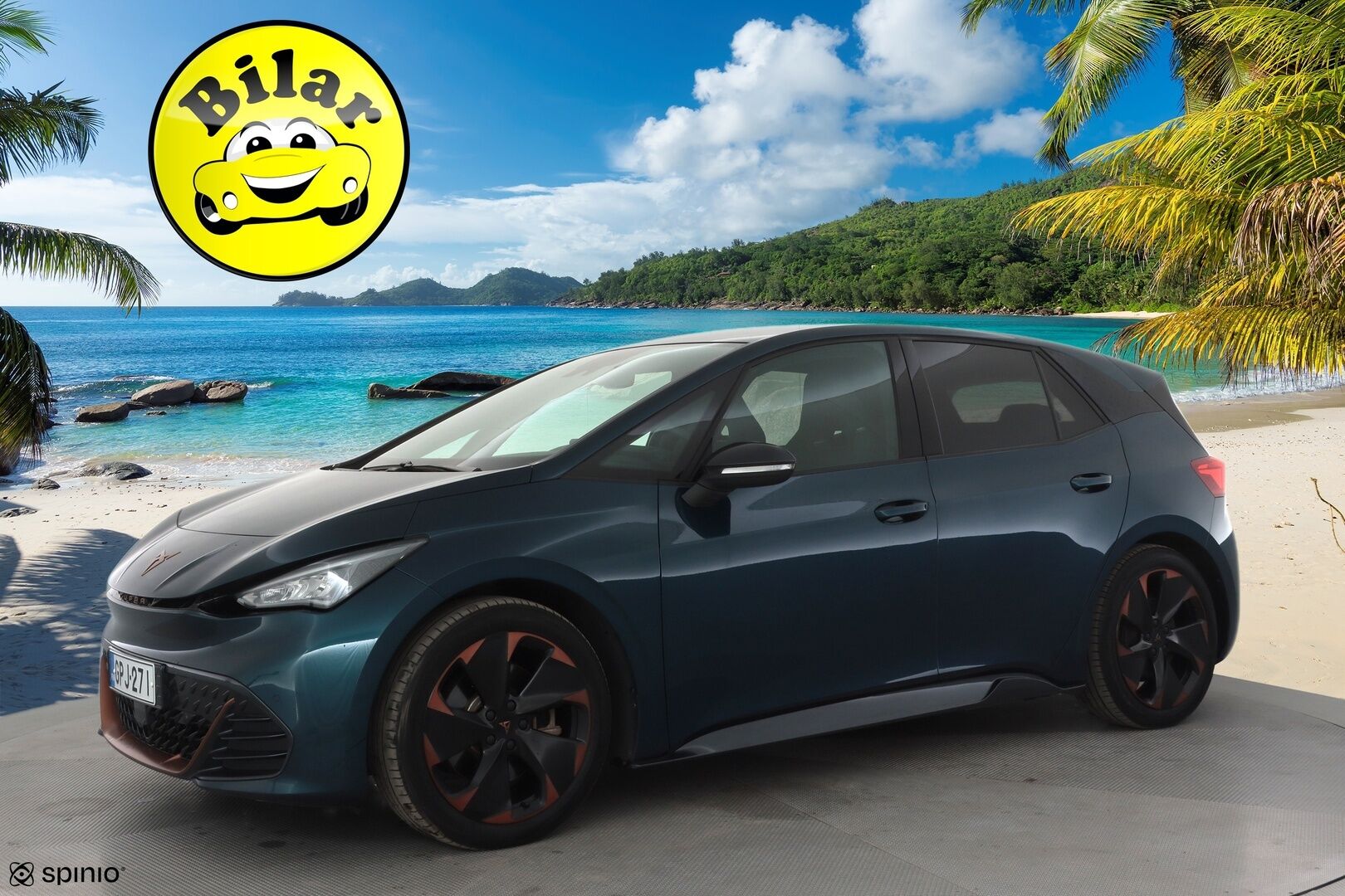CUPRA Born 2023 e-Boost 170 kW 77 kWh - | ACC | ILP | P.kamera | Beats | Keyless | Apple&Android | 1.Om Suomi-auto | Merkkihuollettu | Kahdet Renkaat |