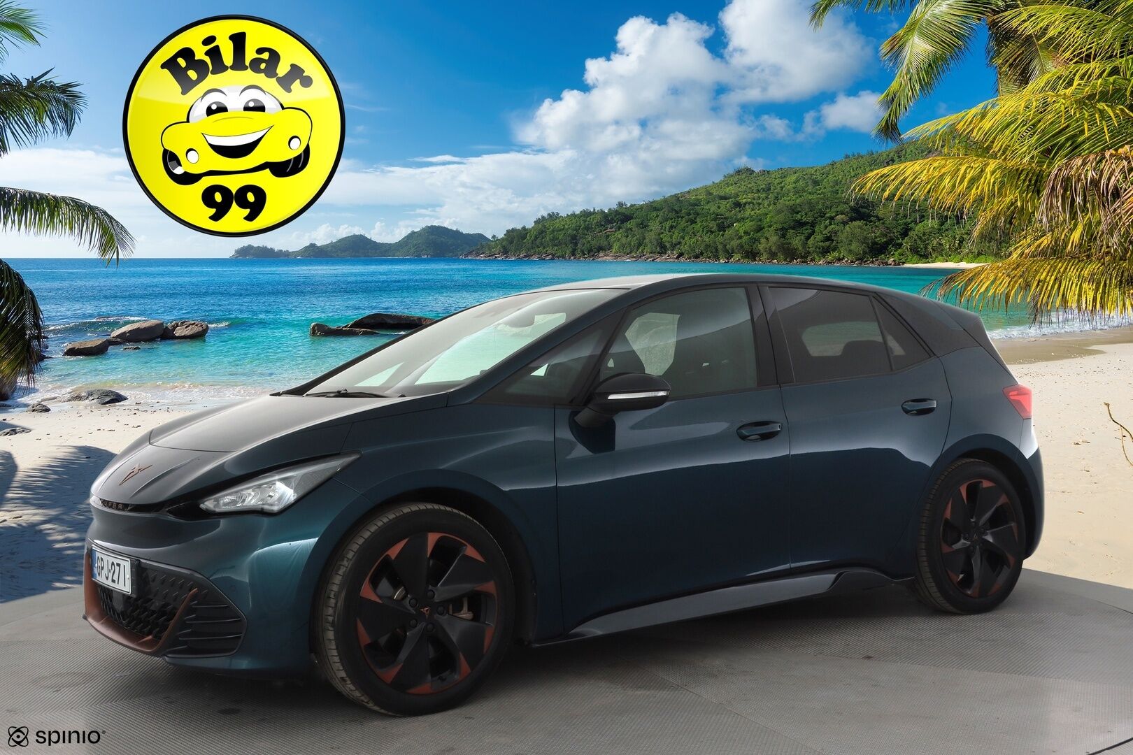 CUPRA Born 2023 e-Boost 170 kW 77 kWh * ACC / ILP / P.kamera / Beats / Keyless / Apple&Android * - 1.Om Suomi-auto / Merkkihuollettu / Kahdet Renkaat - HULLUT AVAJAISHULINAT KORKOTARJOUS 3,29 %