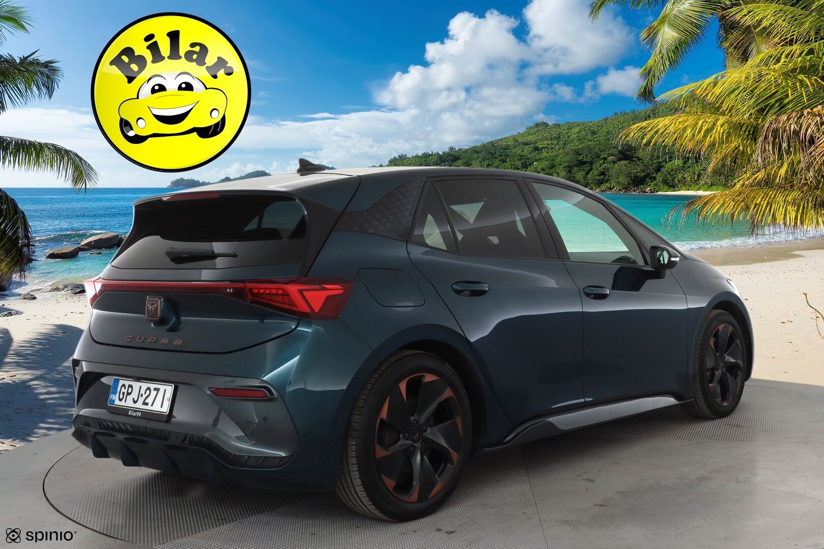 CUPRA Born 2023 e-Boost 170 kW 77 kWh - | ACC | ILP | P.kamera | Beats | Keyless | Apple&Android | 1.Om Suomi-auto | Merkkihuollettu | Kahdet Renkaat |