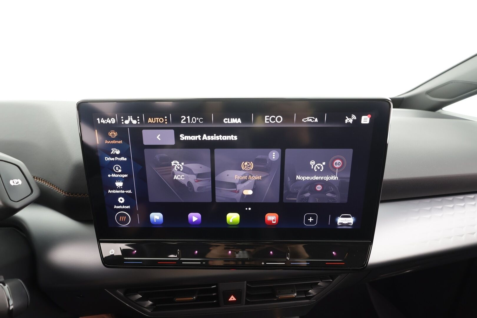 CUPRA Born 2023 e-Boost 170 kW 58 kWh - | ACC | ILP | P.kamera | Keyless | Lane Assist | LED | Apple & Android | Lämm. ratti | Ambient | 2x renkaat aluin | 1-om suomiauto | ALV |