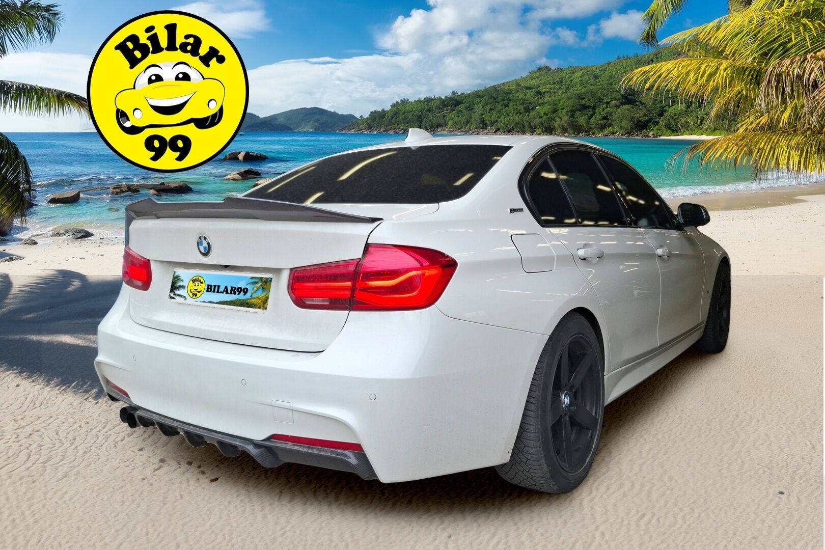 BMW 330 2017 F30 Sedan 330e A Business Exclusive M Sport - Adap.vakkari | 270° kamera | HUD | Adapt. LED | Ratinlämmitin | Urheilupenkit alcantara | BLIS | Kaistavahti | M-Sport | 2x renkaat vanteineen 