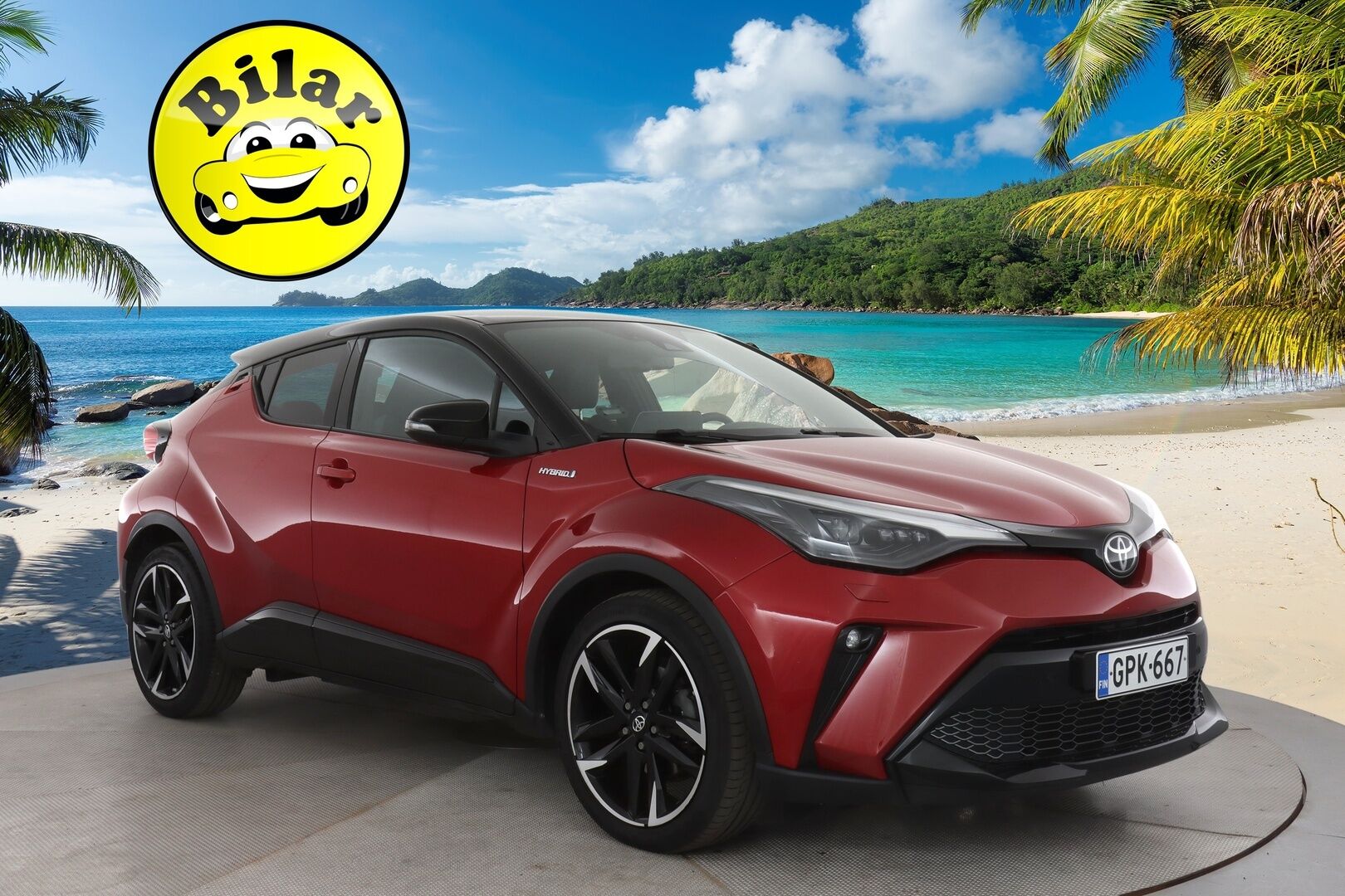 Toyota C-HR 2021 2,0 Hybrid GR Sport - | ACC | BLIS | JBL | P.kamera | Navi | KeylessGo | LED | Sähkösäätö Nahka-Alcantara penkit | Apple & Android | 