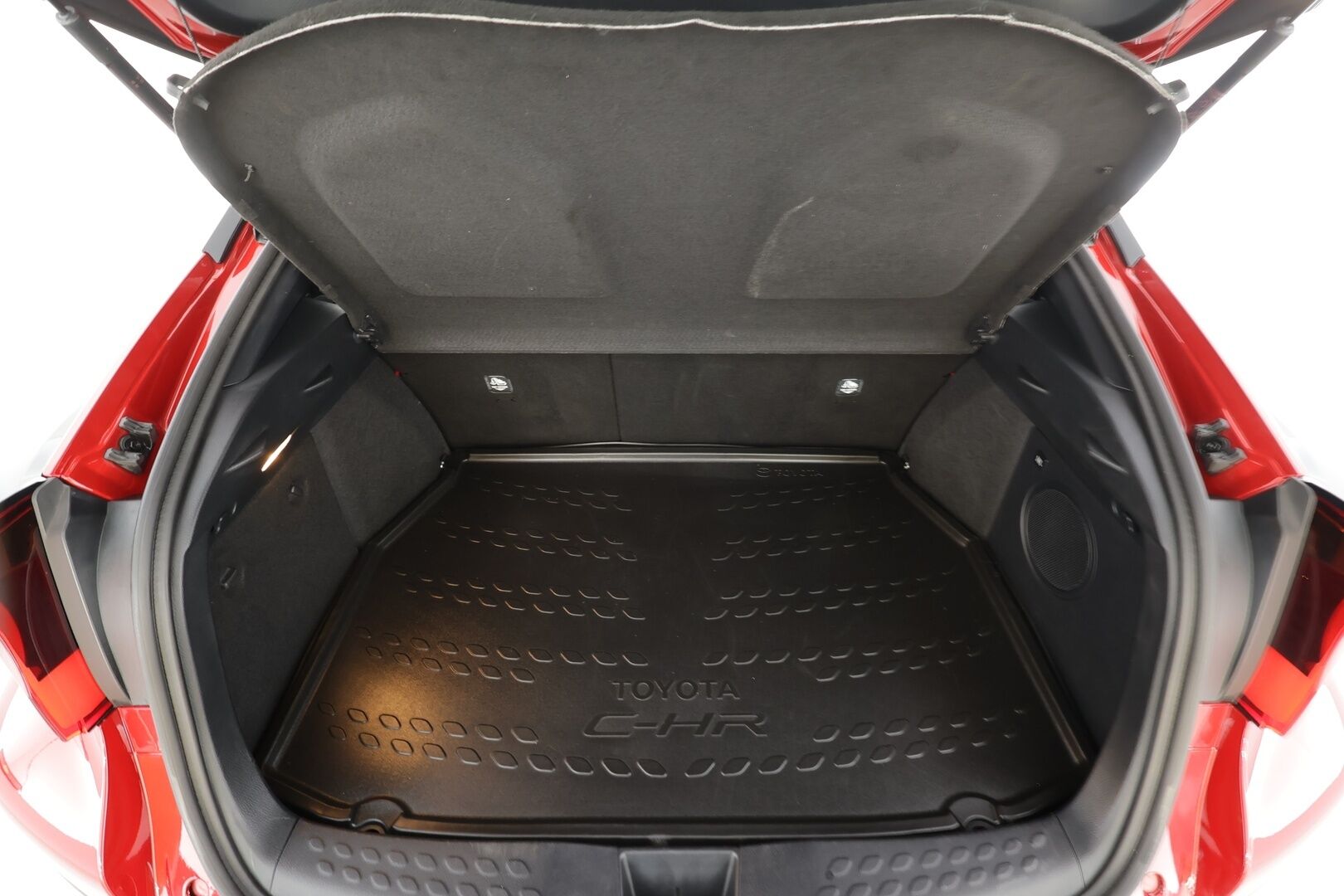 Toyota C-HR 2021 2,0 Hybrid GR Sport * ACC / P.kamera / LED / Navi / JBL / Sähköpenkki / KeylessGo / Sporttipenkit * - Kahdet renkaat aluvanteilla / Juuri huollettu!