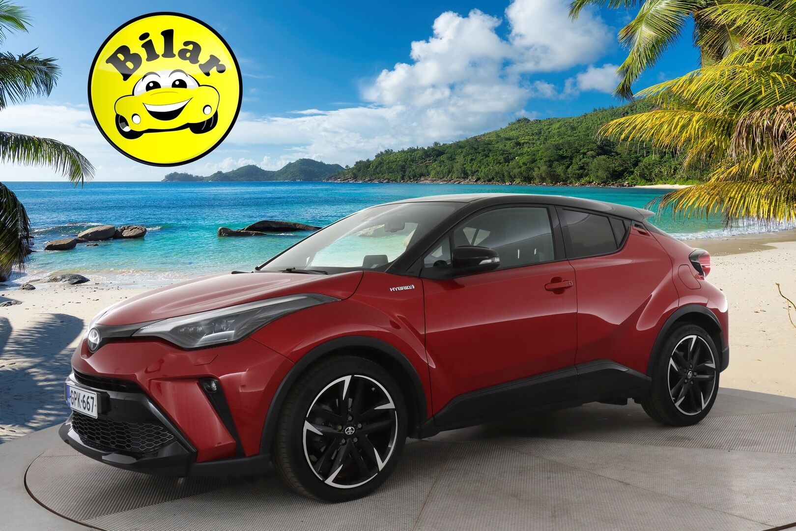 Toyota C-HR 2021 2,0 Hybrid GR Sport - | ACC | BLIS | JBL | P.kamera | Navi | KeylessGo | LED | Sähkösäätö Nahka-Alcantara penkit | Apple & Android | 