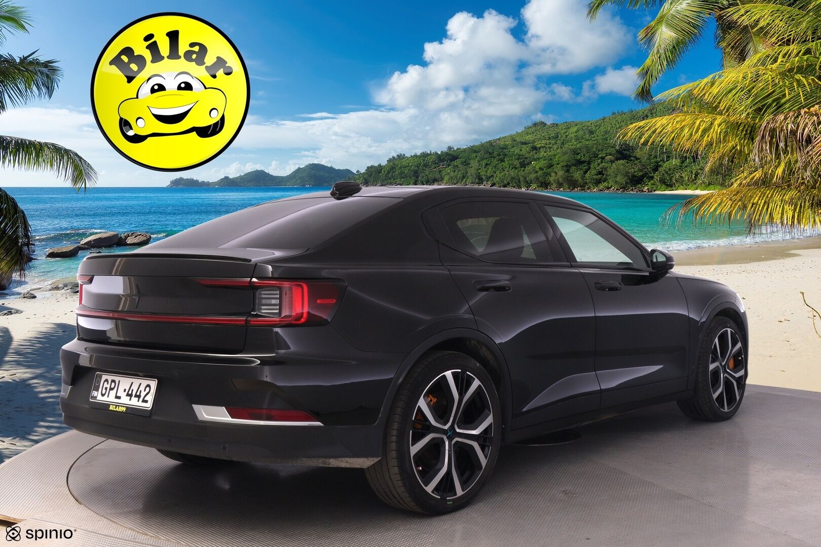 Polestar 2 2021 Long Range Dual Motor Performance 350kW 78kWh - Performance pack / Pilot & Plus / Adapt.vakkari / 360 kamera / Pixel LED / H&K / Apple&Android / Keyless / Sporttipenkit / Navi / 
