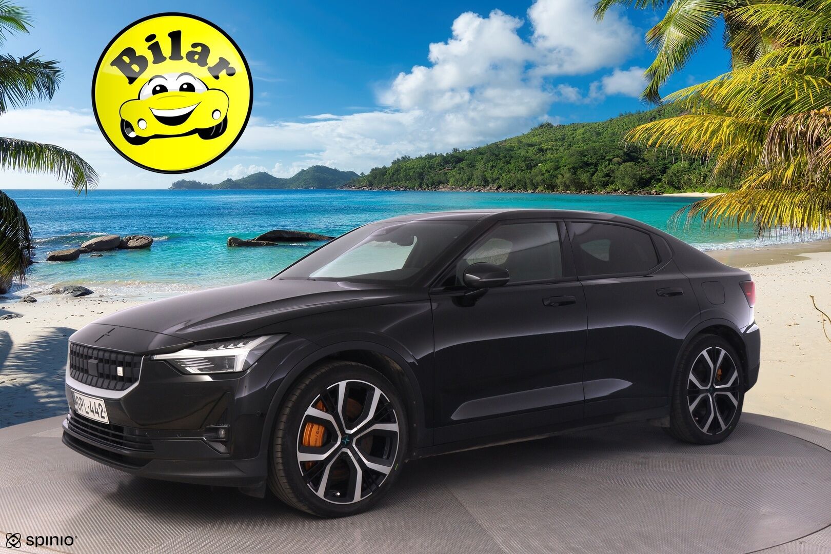 Polestar 2 2021 Long Range Dual Motor Performance 350kW 78kWh - Performance pack / Pilot & Plus / Adapt.vakkari / 360 kamera / Pixel LED / H&K / Apple&Android / Keyless / Sporttipenkit / Navi / 