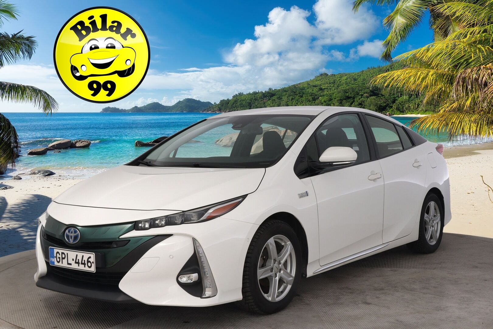 Toyota Prius 2019 Plug-in Executive * ACC / HUD / ILP / P.kamera / LED / Navi / KeylessGo * - Kahdet renkaat aluvanteilla / Merkkihuollettu