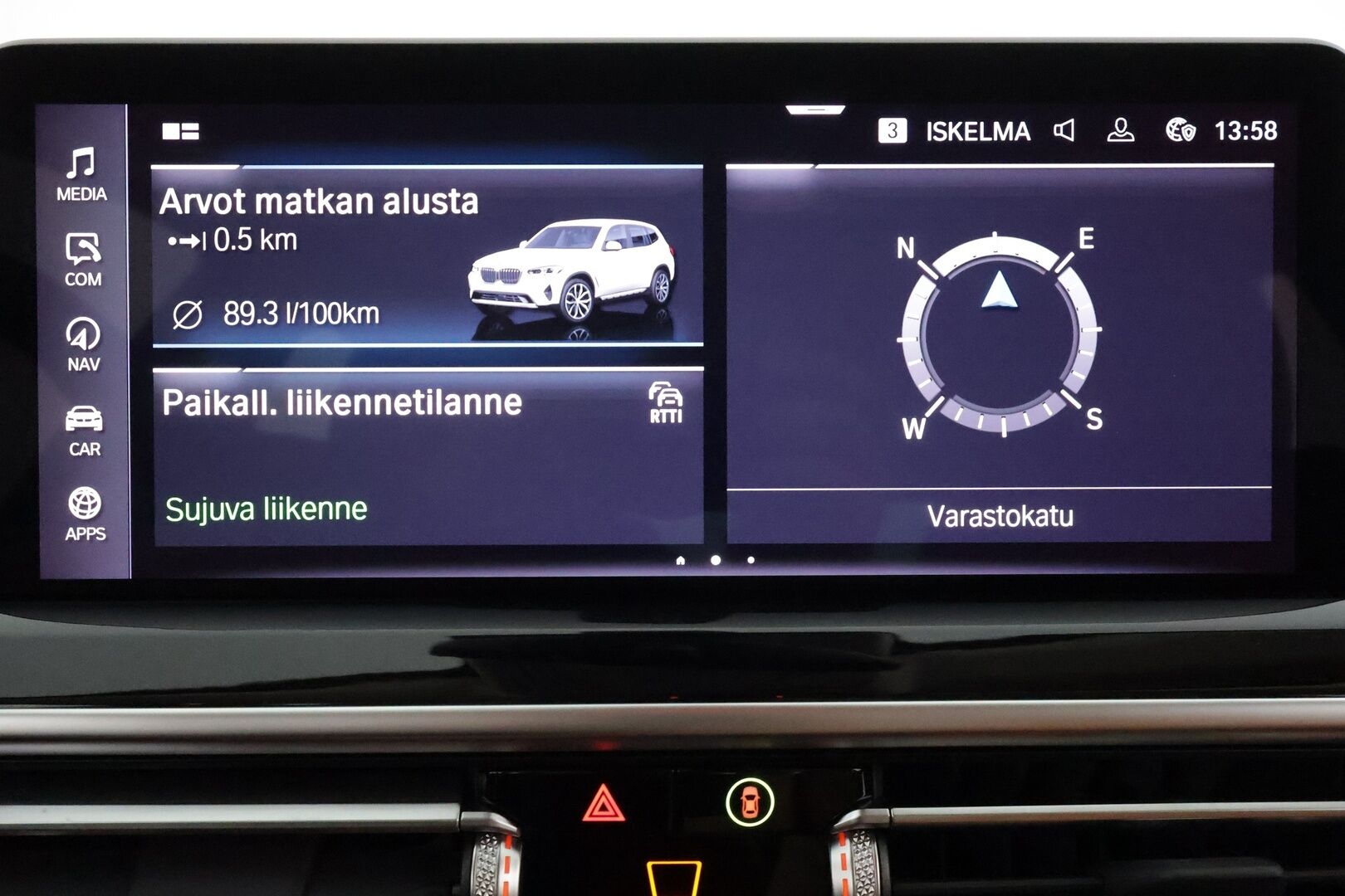 BMW X3 2023 G01 xDrive 30e A Charged Edition **Koukku / Adapt.Vakkari / Adapt.LED / P.Kamera / Sporttinahat / Navi / HiFi** - 3,99 % KORKOTARJOUS TÄHÄN AUTOON - 1-om Suomi-auto / 2x Latauskaapelit / Kahdet Renkaat / Merkkihuollettu!