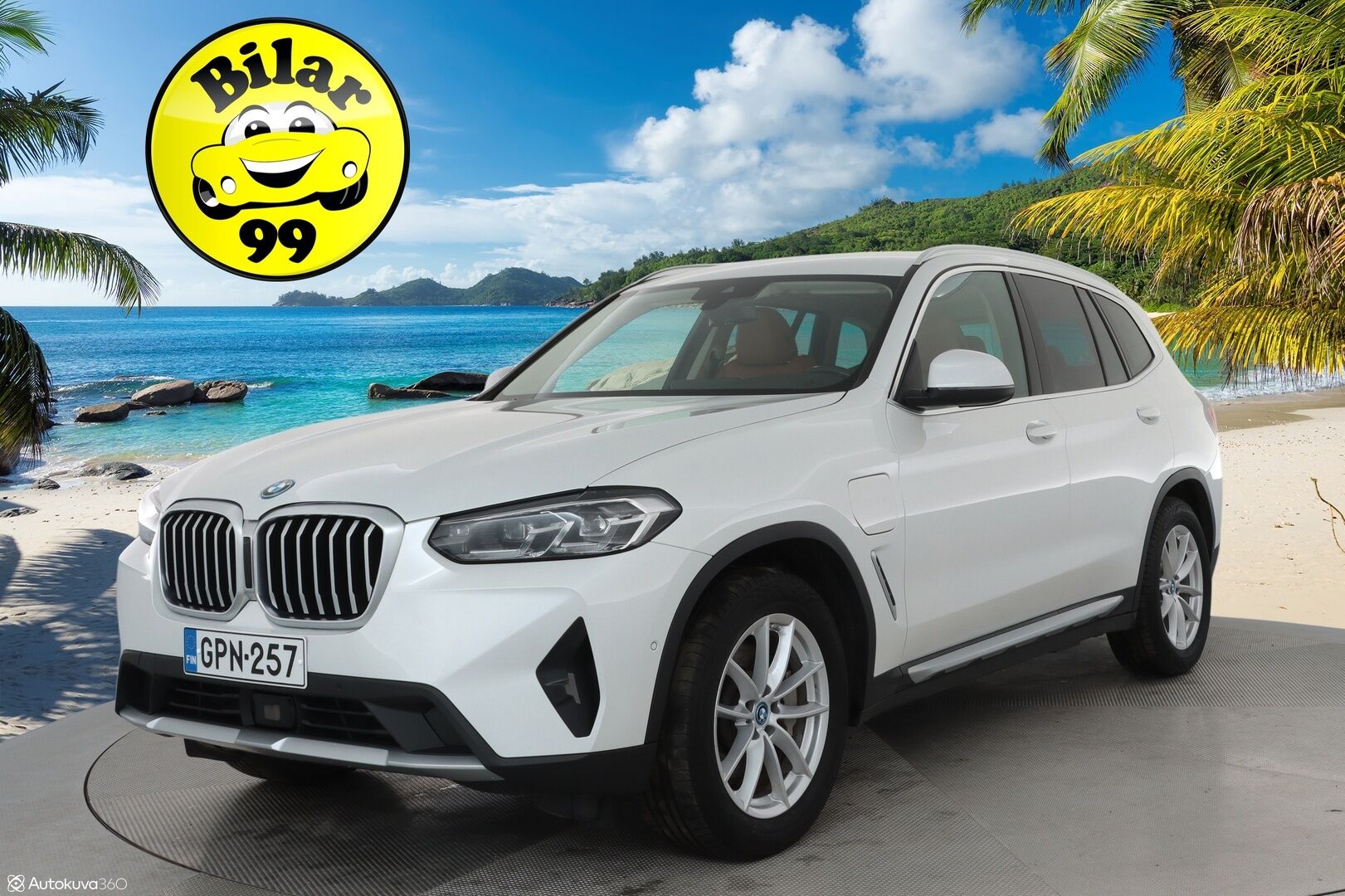 BMW X3 2023 G01 xDrive 30e A Charged Edition - 3,99 % KORKOTARJOUS TÄHÄN AUTOON - 1Om Suomiauto / Adapt.Vakkari / HiFi / Peruutuskamera / Ruskeat Sporttinahat / Vetokoukku / Adapt.LED / Huippuvarustein!