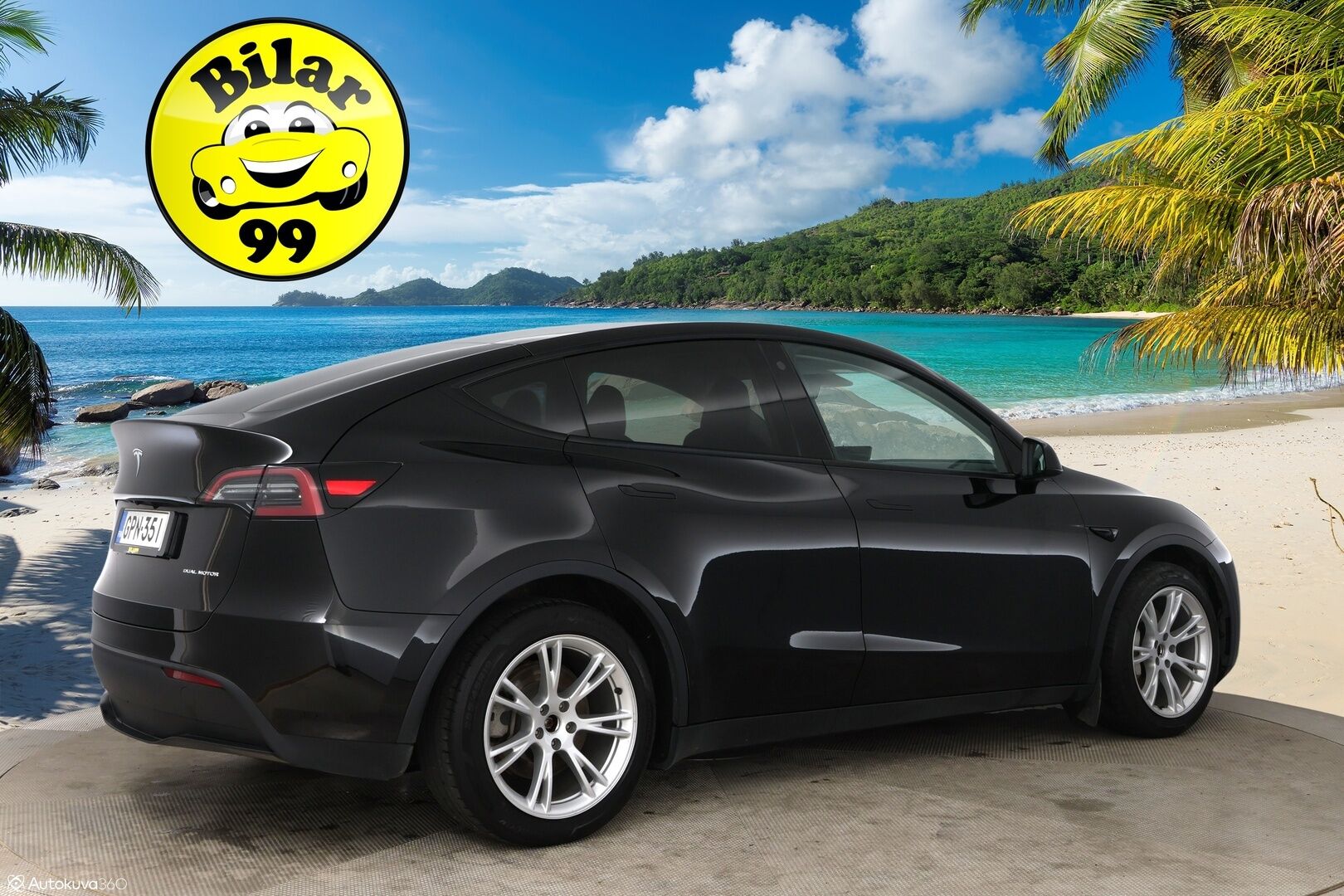 Tesla Model Y 2023 Long Range AWD / Matrix-LED / Vetokoukku / Lämpöpumppu / Adapt. vak / Lasikatto / Autopilot / AMD-Ryzen - 3,99 % KORKOTARJOUS TÄHÄN AUTOON - 1-omisteinen Suomi-Auto vetokoukulla!