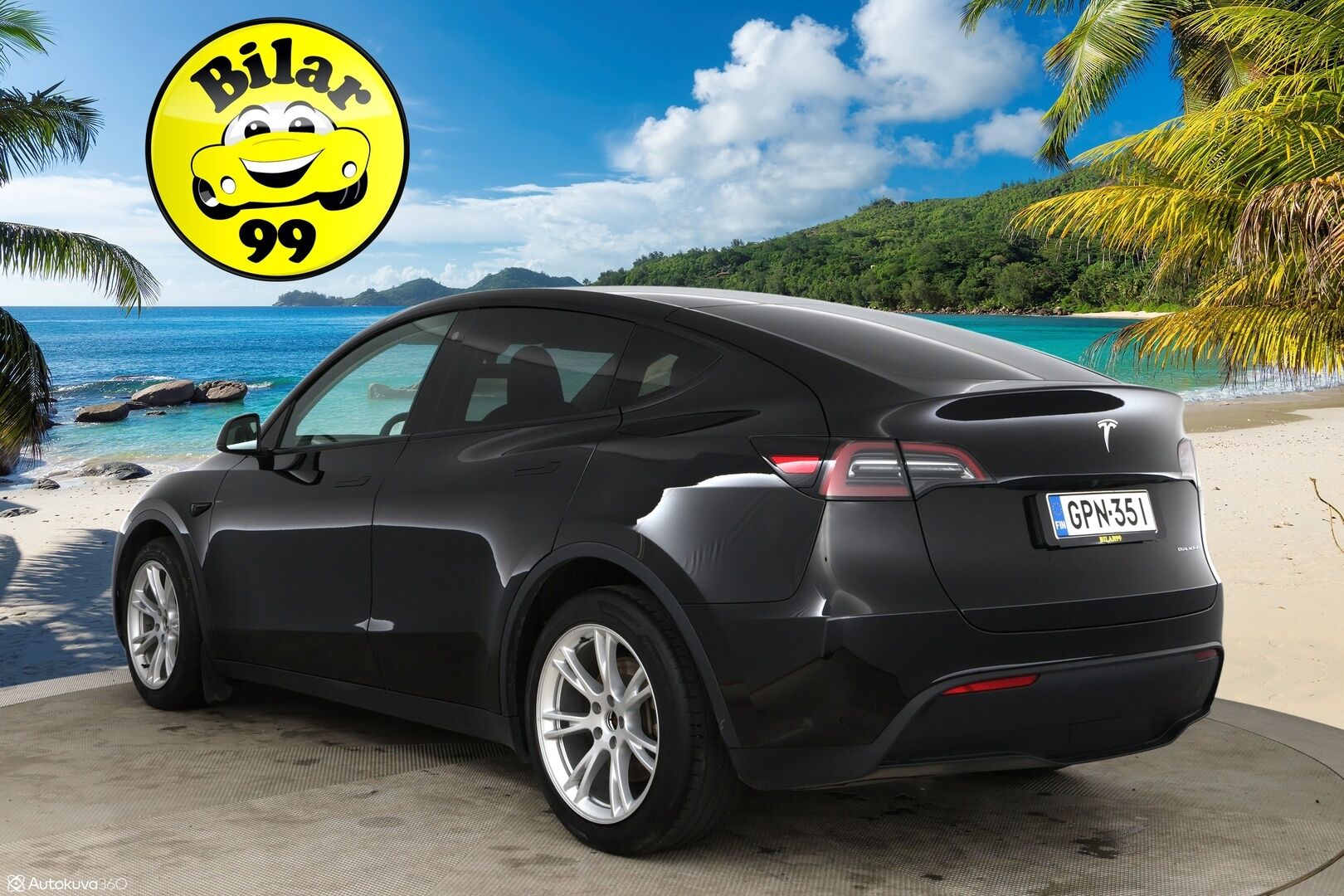 Tesla Model Y 2023 Long Range AWD / Matrix-LED / Vetokoukku / Lämpöpumppu / Adapt. vak / Lasikatto / Autopilot / AMD-Ryzen - 3,99 % KORKOTARJOUS TÄHÄN AUTOON - 1-omisteinen Suomi-Auto vetokoukulla!