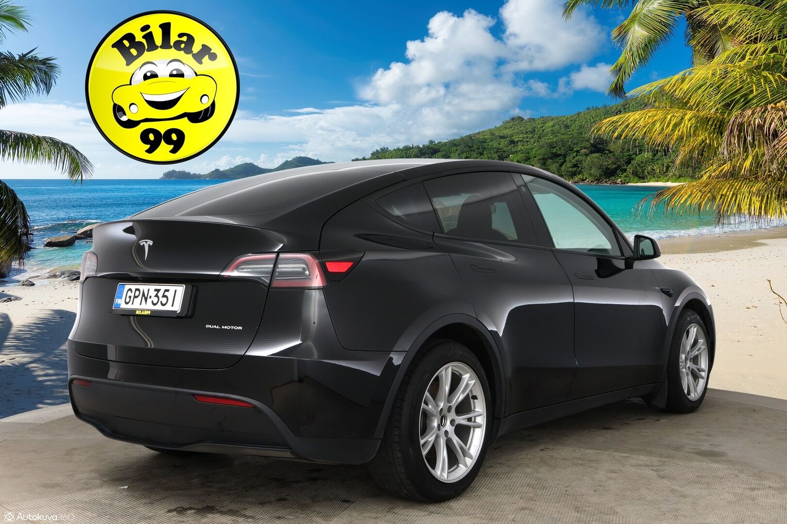 Tesla Model Y 2023 Long Range AWD / Matrix-LED / Vetokoukku / Lämpöpumppu / Adapt. vak / Lasikatto / Autopilot / AMD-Ryzen - 3,99 % KORKOTARJOUS TÄHÄN AUTOON - 1-omisteinen Suomi-Auto vetokoukulla!