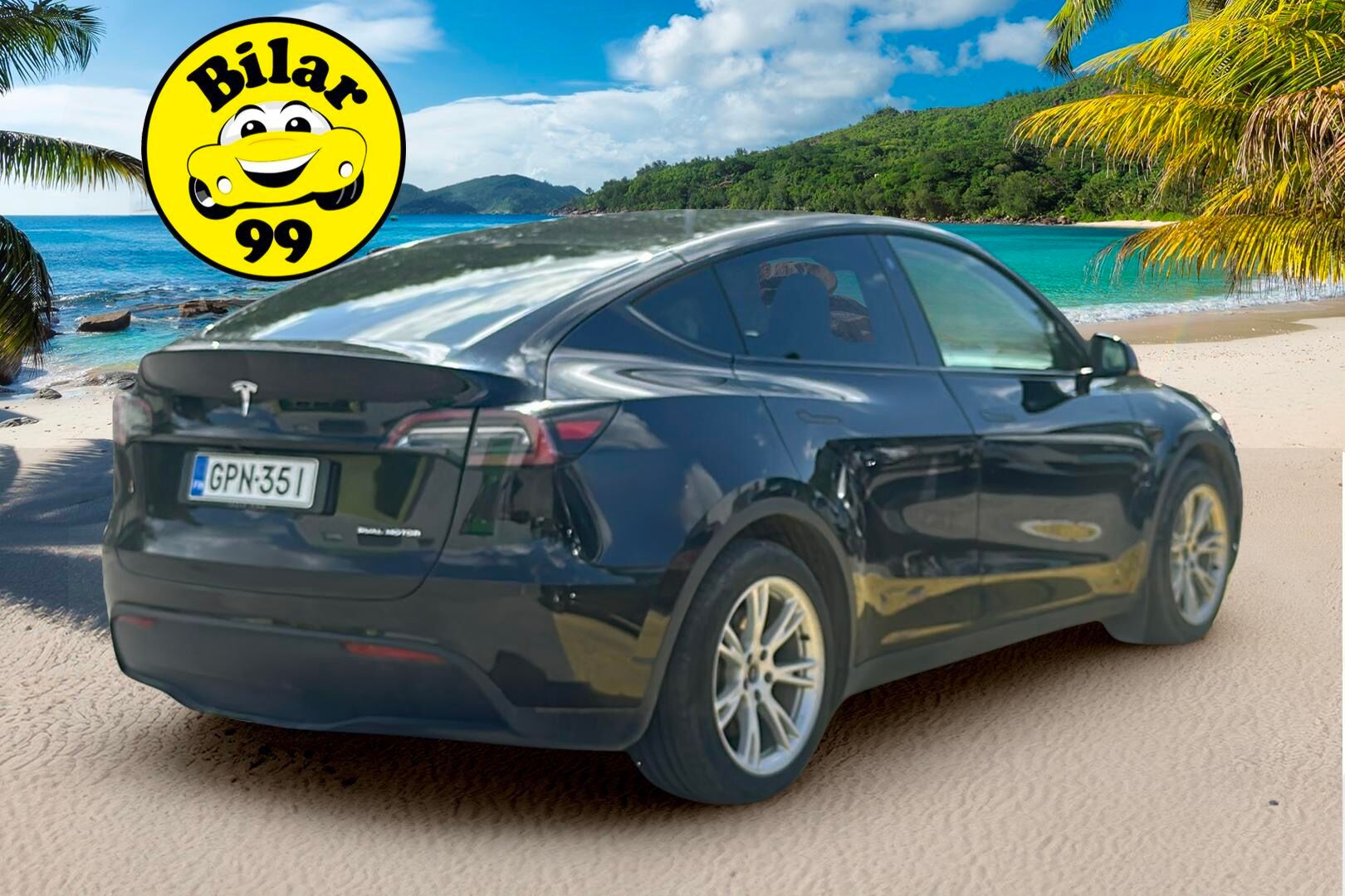 Tesla Model Y 2023 Long Range AWD / Matrix-LED / Vetokoukku / Lämpöpumppu / Adapt. vak / Lasikatto / Autopilot / AMD-Ryzen - 3,99 % KORKOTARJOUS TÄHÄN AUTOON - 1-omisteinen Suomi-Auto vetokoukulla!