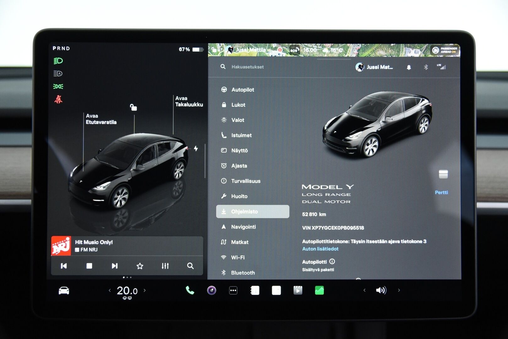 Tesla Model Y 2023 Long Range AWD / Matrix-LED / Vetokoukku / Lämpöpumppu / Adapt. vak / Lasikatto / Autopilot / AMD-Ryzen - 3,99 % KORKOTARJOUS TÄHÄN AUTOON - 1-omisteinen Suomi-Auto vetokoukulla!