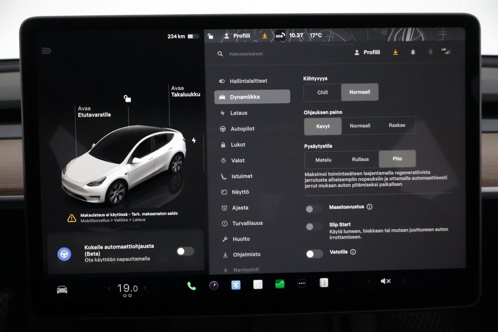 Tesla Model Y 2023 Long Range Dual Motor *ILP / Lasikatto / AMD Ryzen /  FSD3* - * AKKU KUNTOTARKASTETTU*  *2X Vanteet / Super Siisti / Perheauto*