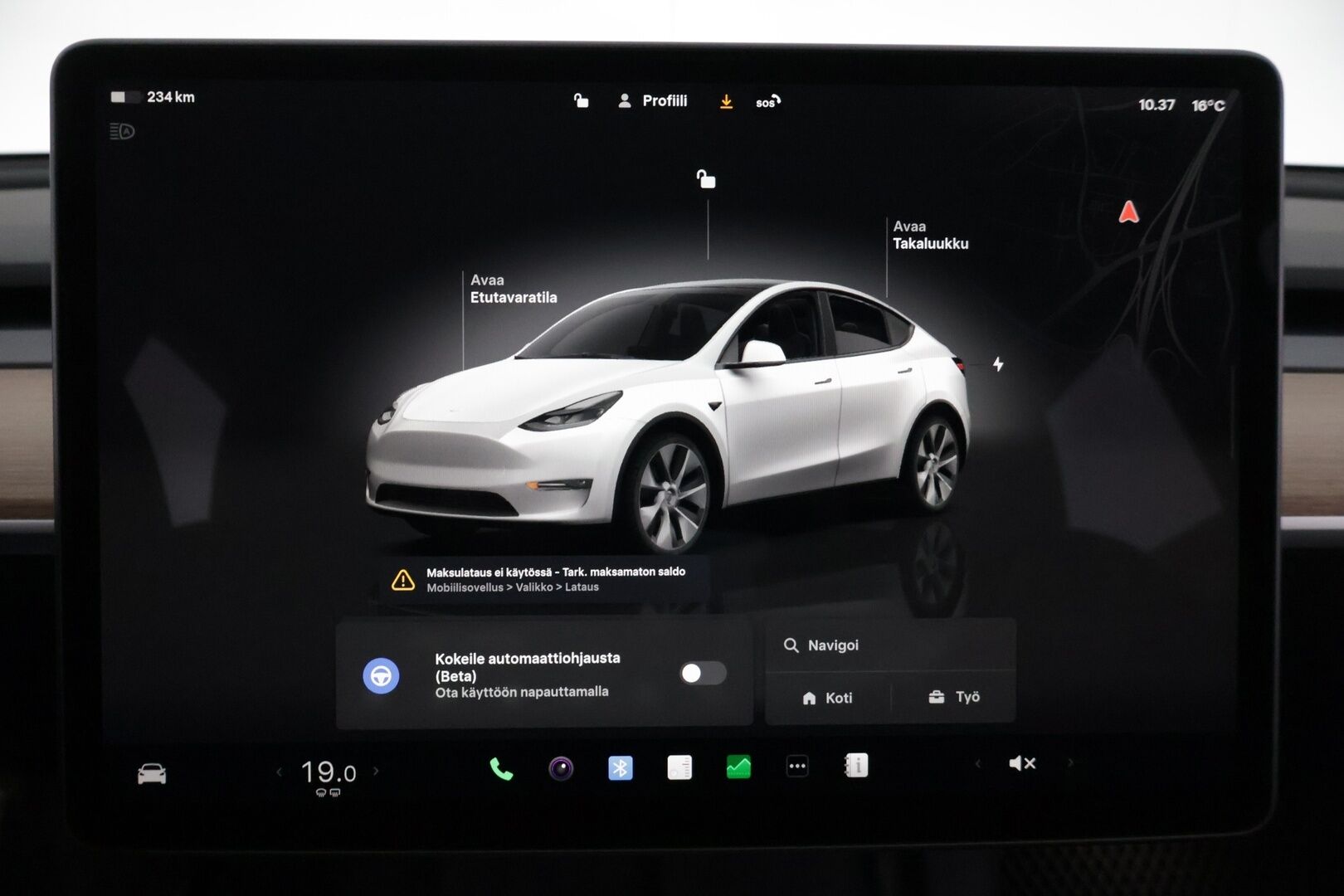 Tesla Model Y 2023 Long Range Dual Motor *ILP / Lasikatto / AMD Ryzen /  FSD3* - * AKKU KUNTOTARKASTETTU*  *2X Vanteet / Super Siisti / Perheauto*