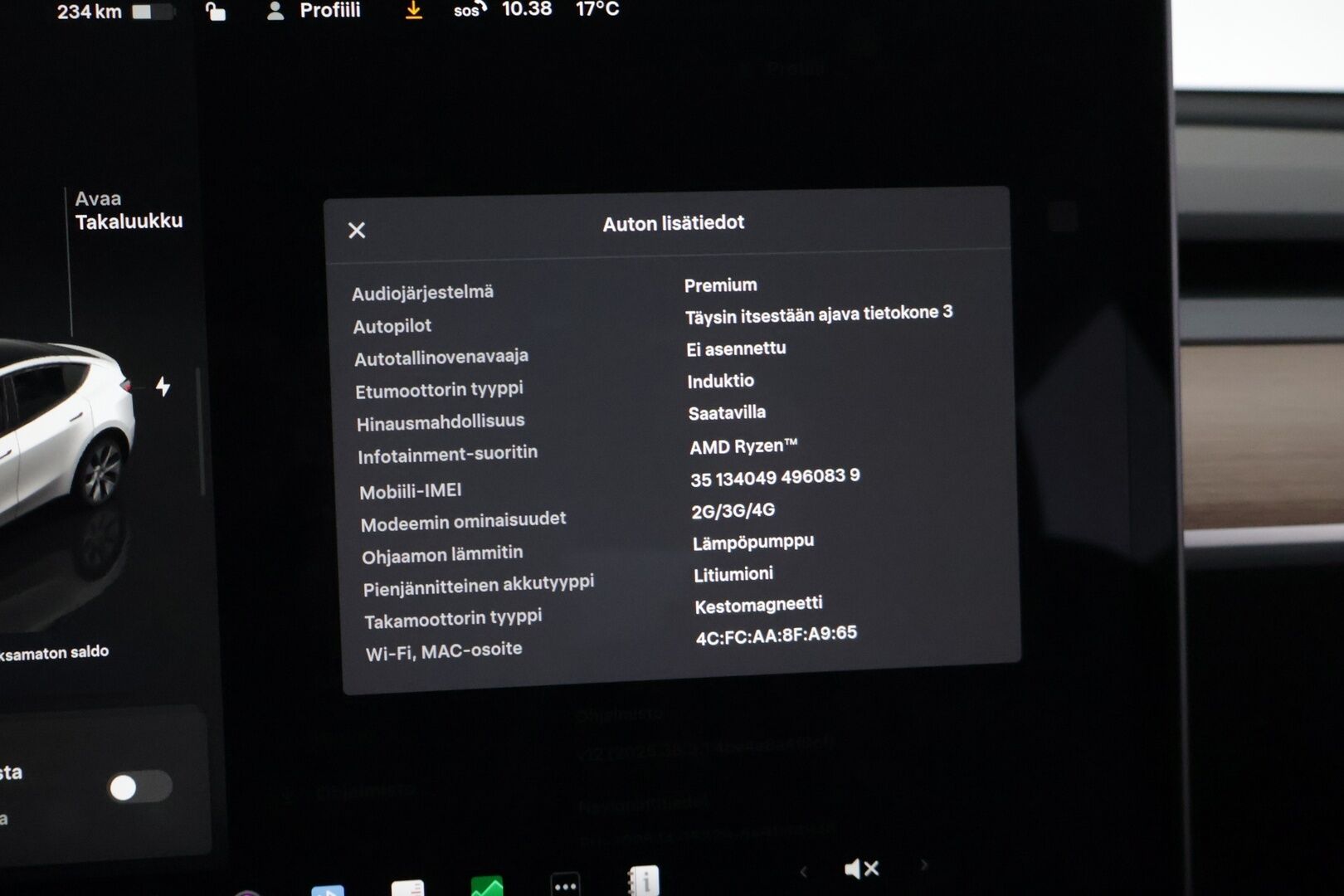 Tesla Model Y 2023 Long Range Dual Motor *ILP / Lasikatto / AMD Ryzen /  FSD3* - * AKKU KUNTOTARKASTETTU*  *2X Vanteet / Super Siisti / Perheauto*