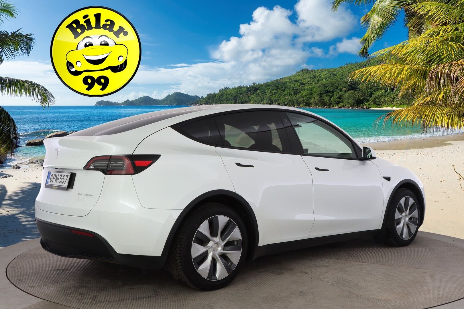 Tesla Model Y 2023 Long Range Dual Motor *ILP / Lasikatto / AMD Ryzen /  FSD3* - * AKKU KUNTOTARKASTETTU*  *2X Vanteet / Super Siisti / Perheauto*