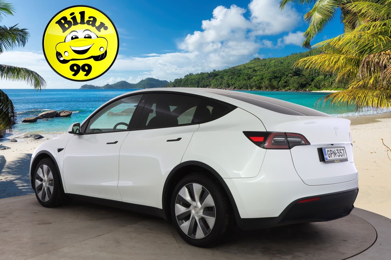 Tesla Model Y 2023 Long Range Dual Motor *ILP / Lasikatto / AMD Ryzen /  FSD3* - * AKKU KUNTOTARKASTETTU*  *2X Vanteet / Super Siisti / Perheauto*