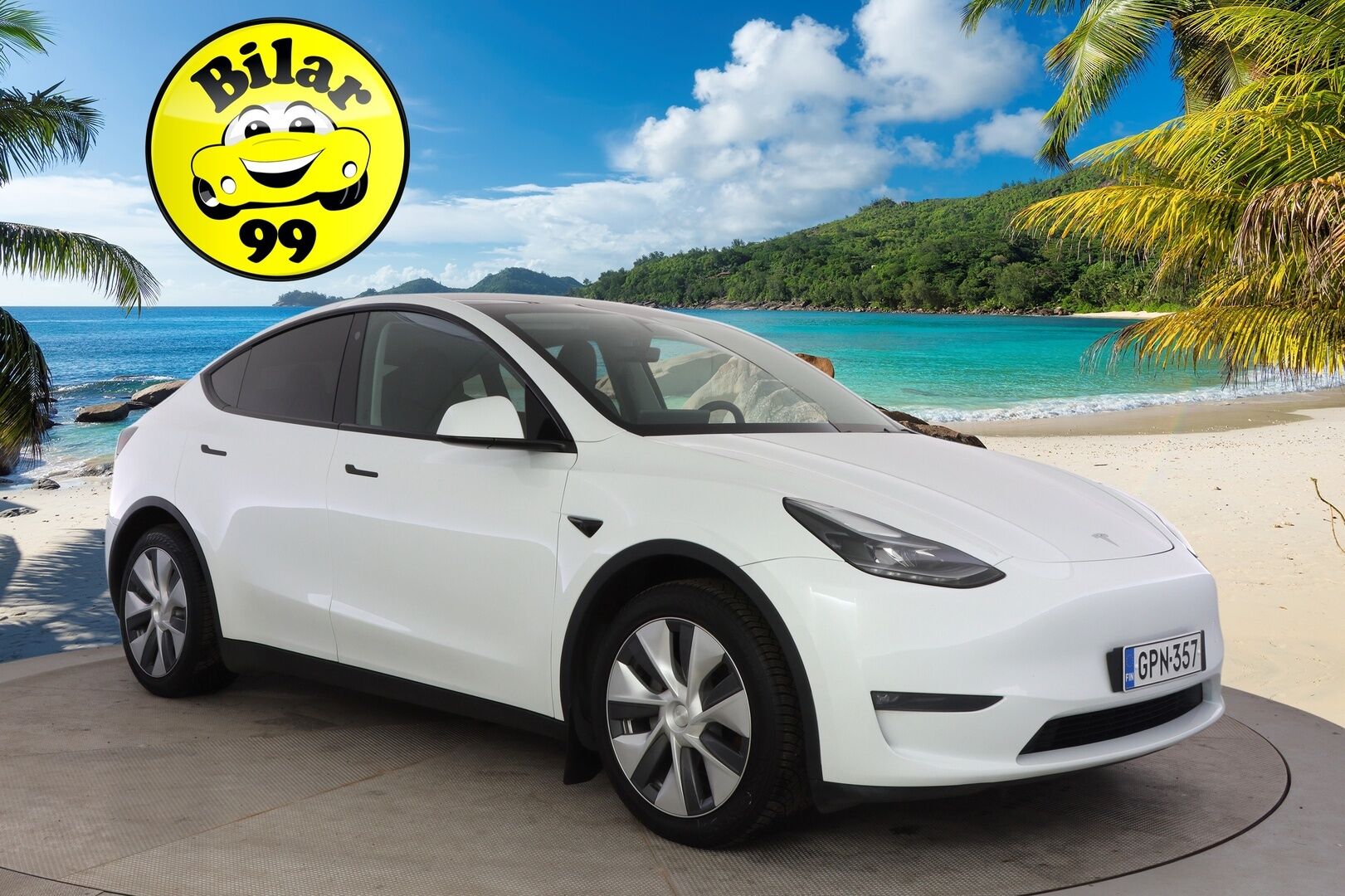 Tesla Model Y 2023 Long Range Dual Motor *ILP / Lasikatto / AMD Ryzen /  FSD3* - * AKKU KUNTOTARKASTETTU*  *2X Vanteet / Super Siisti / Perheauto*