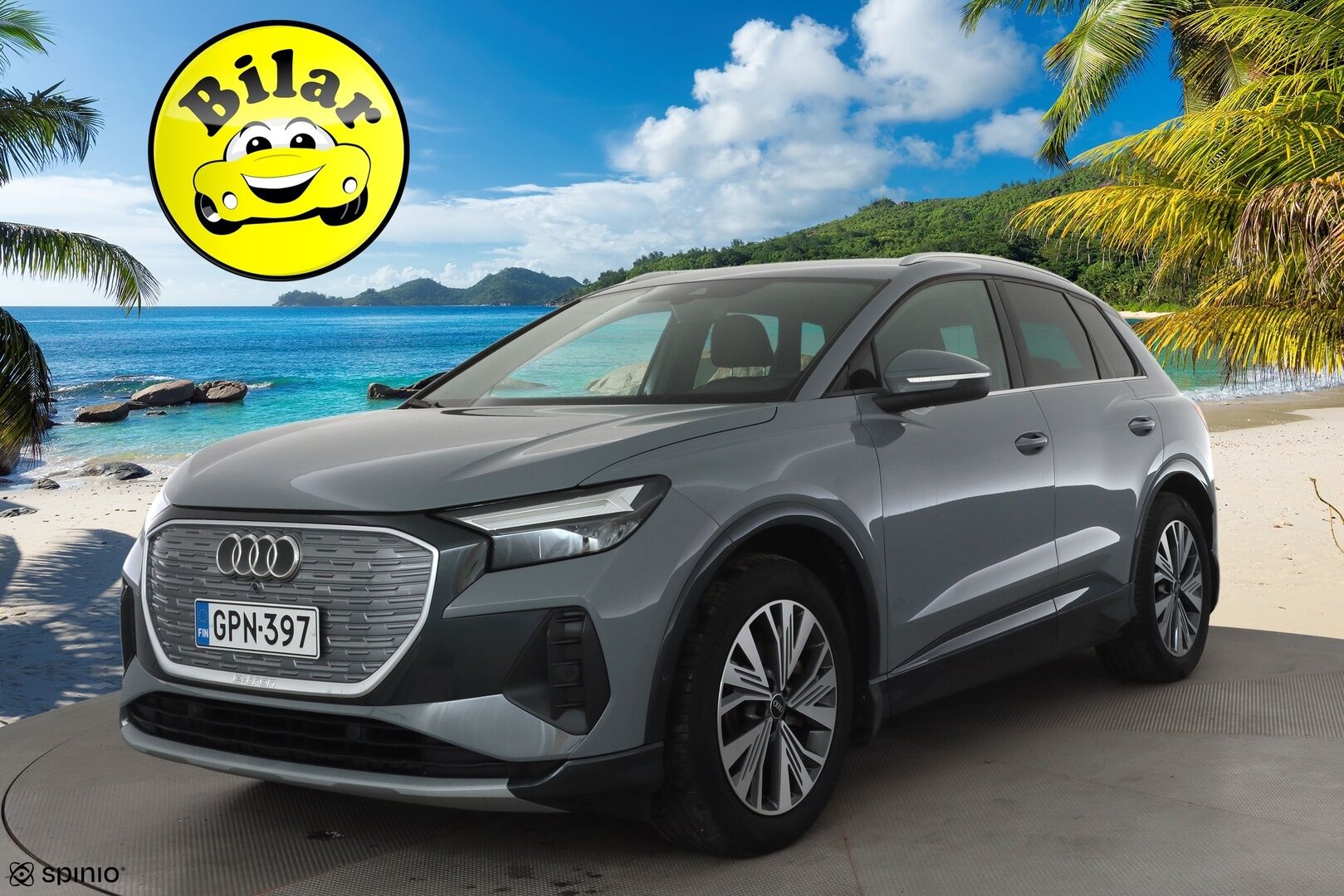 Audi Q4 e-tron 2023 40 e-tron - | ILP | ACC | LED | P.Kamera | Navi | Kaistavahti | Digimittaristo | Navi | Merkkihuollot | Kahdet renkaat | Suomi-auto |