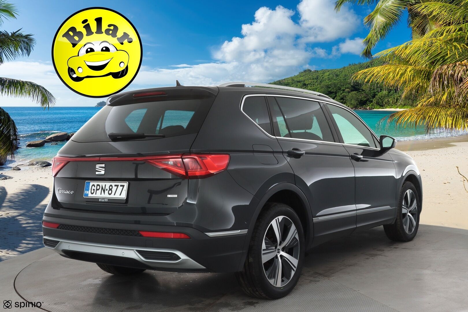 Seat Tarraco 2023 1,4 PHEV 245 e-Hybrid Xcellence Launch Edition DSG - | ACC | LED | P.Kamera | Kaistavahti | Navi | Keyless | 1-om Suomi-auto | Merkkihuollot | 2x Latauskaapelit | Kahdet renkaat |