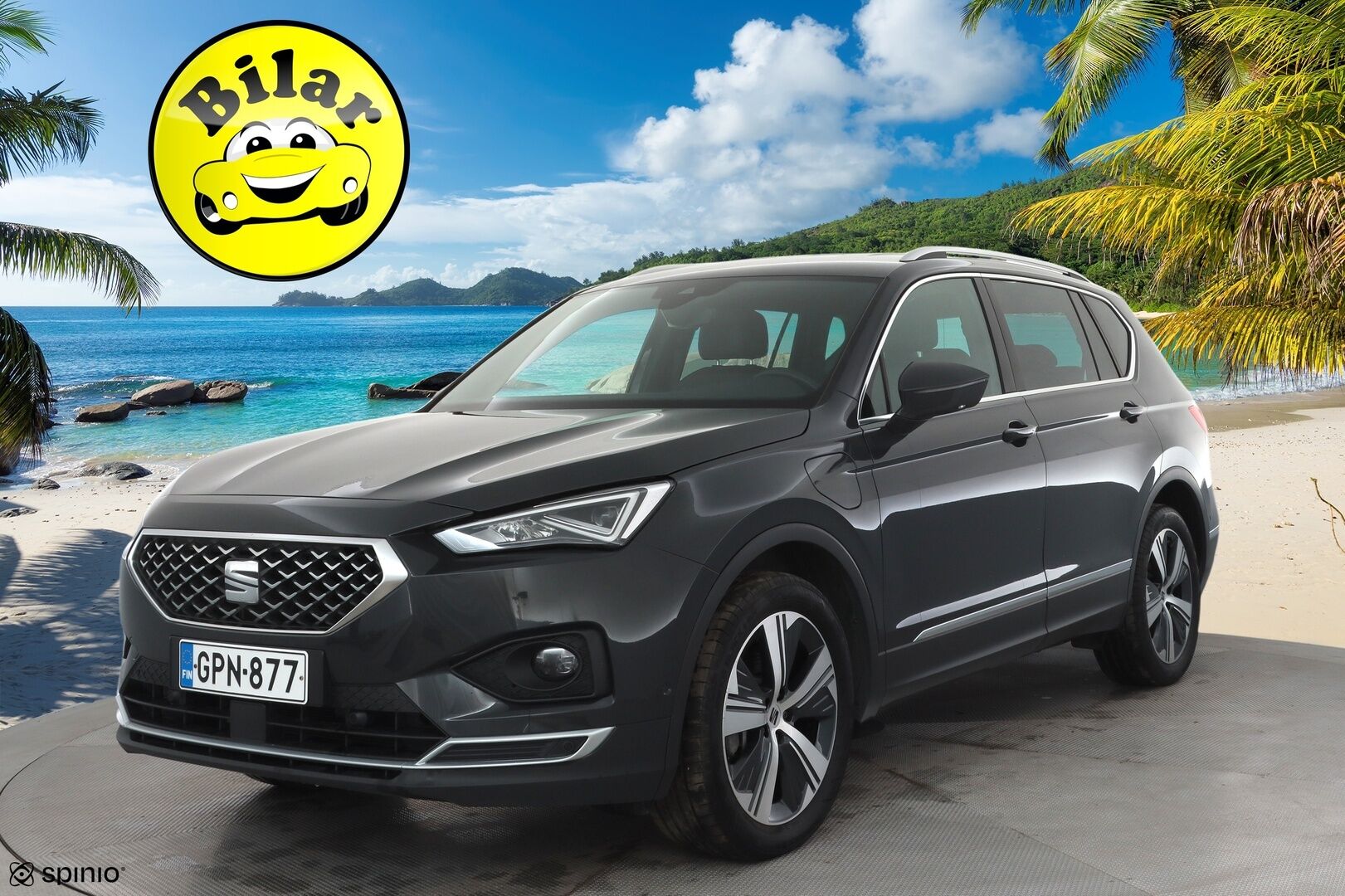 Seat Tarraco 2023 1,4 PHEV 245 e-Hybrid Xcellence Launch Edition DSG - | ACC | LED | P.Kamera | Kaistavahti | Navi | Keyless | 1-om Suomi-auto | Merkkihuollot | 2x Latauskaapelit | Kahdet renkaat |