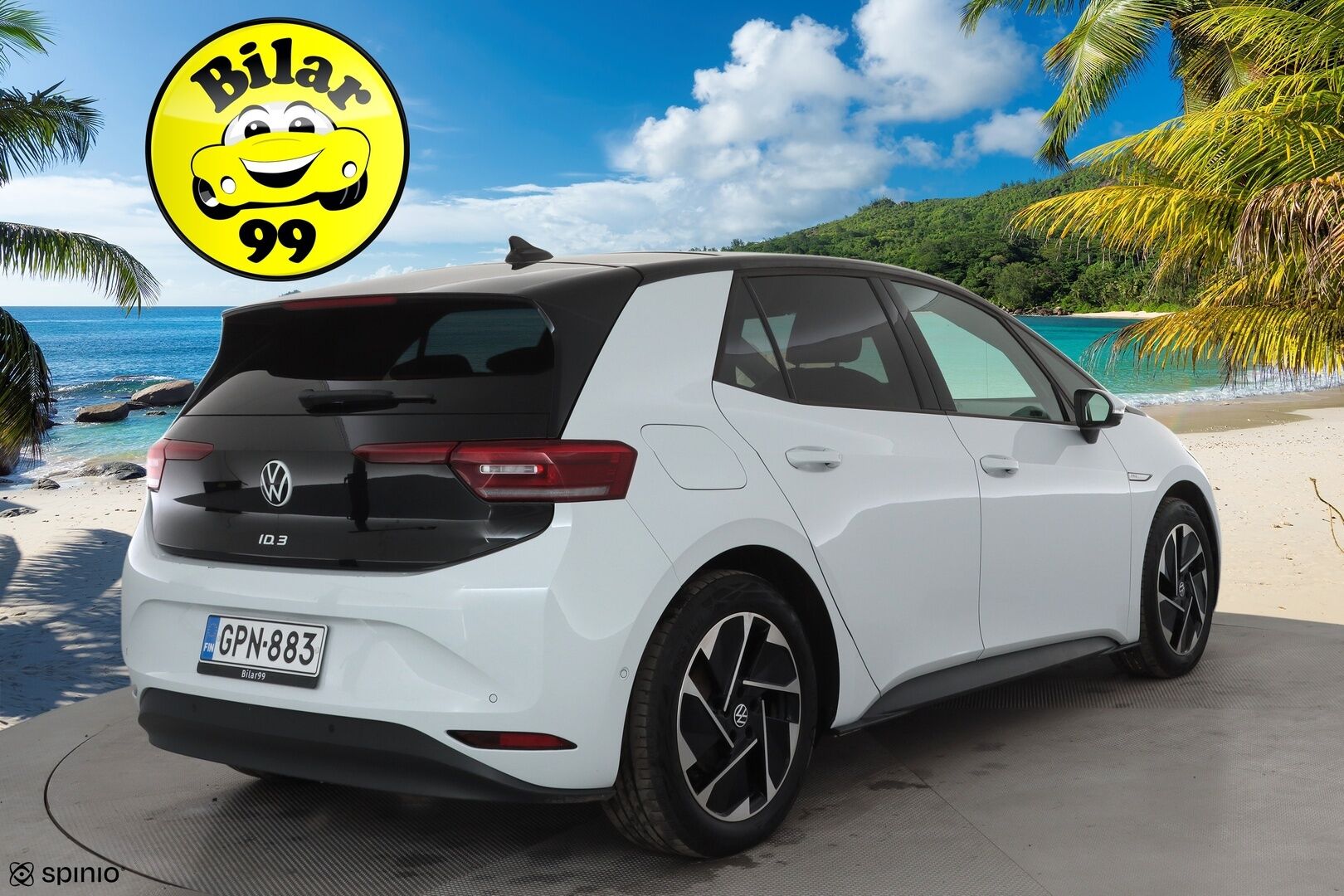 Volkswagen ID.3 2023 Pro Business 150 kW, akku 58 kWh * ACC / ILP / HUD / IQ.Light / 360° / Muistipenkit hieronnalla / Lasikatto / Navi / Keyless * - 1.Om Suomi-auto / Kahdet renkaat aluvanteilla / Huippuvarusteet - HULLUT AVAJAISHULINAT KORKOTARJOUS 3,29 %