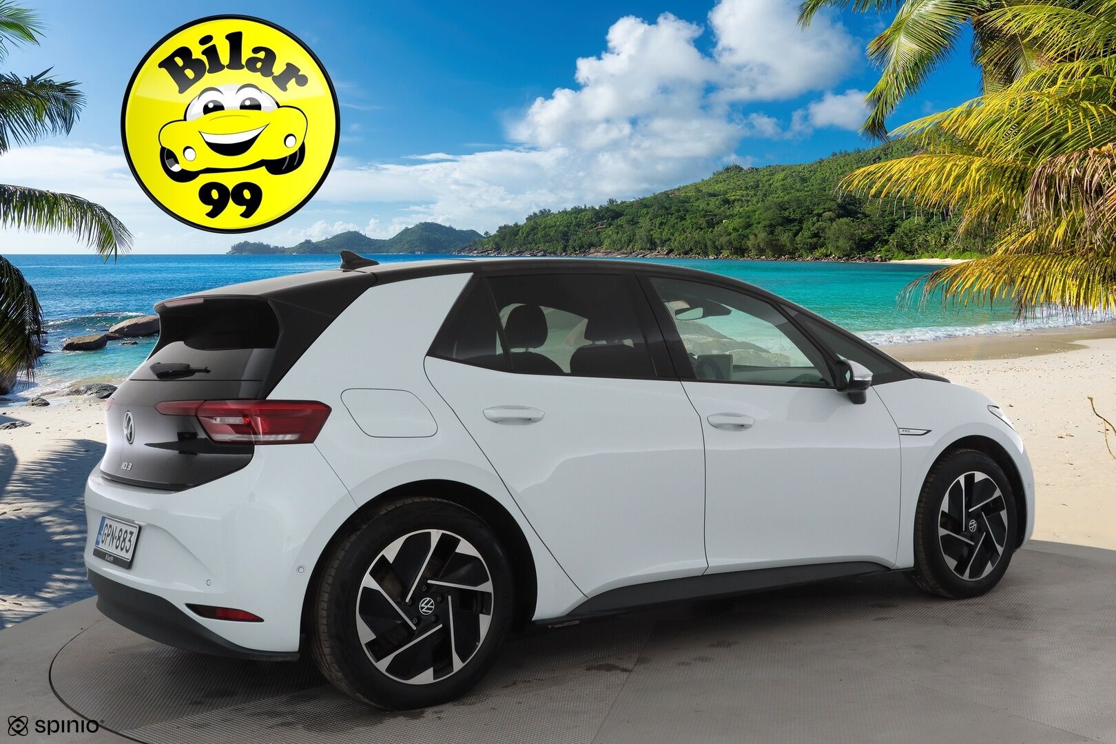 Volkswagen ID.3 2023 Pro Business 150 kW, akku 58 kWh * ACC / ILP / HUD / IQ.Light / 360° / Muistipenkit hieronnalla / Lasikatto / Navi / Keyless * - 1.Om Suomi-auto / Kahdet renkaat aluvanteilla / Huippuvarusteet - HULLUT AVAJAISHULINAT KORKOTARJOUS 3,29 %