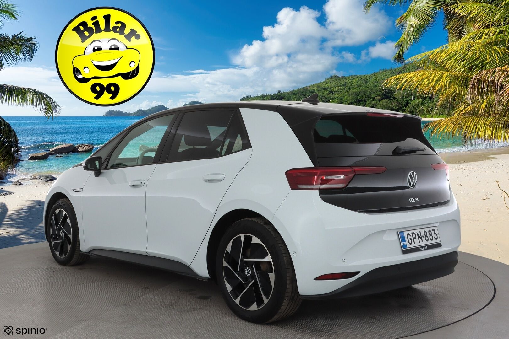 Volkswagen ID.3 2023 Pro Business 150 kW, akku 58 kWh * ACC / ILP / HUD / IQ.Light / 360° / Muistipenkit hieronnalla / Lasikatto / Navi / Keyless * - 1.Om Suomi-auto / Kahdet renkaat aluvanteilla / Huippuvarusteet - HULLUT AVAJAISHULINAT KORKOTARJOUS 3,29 %