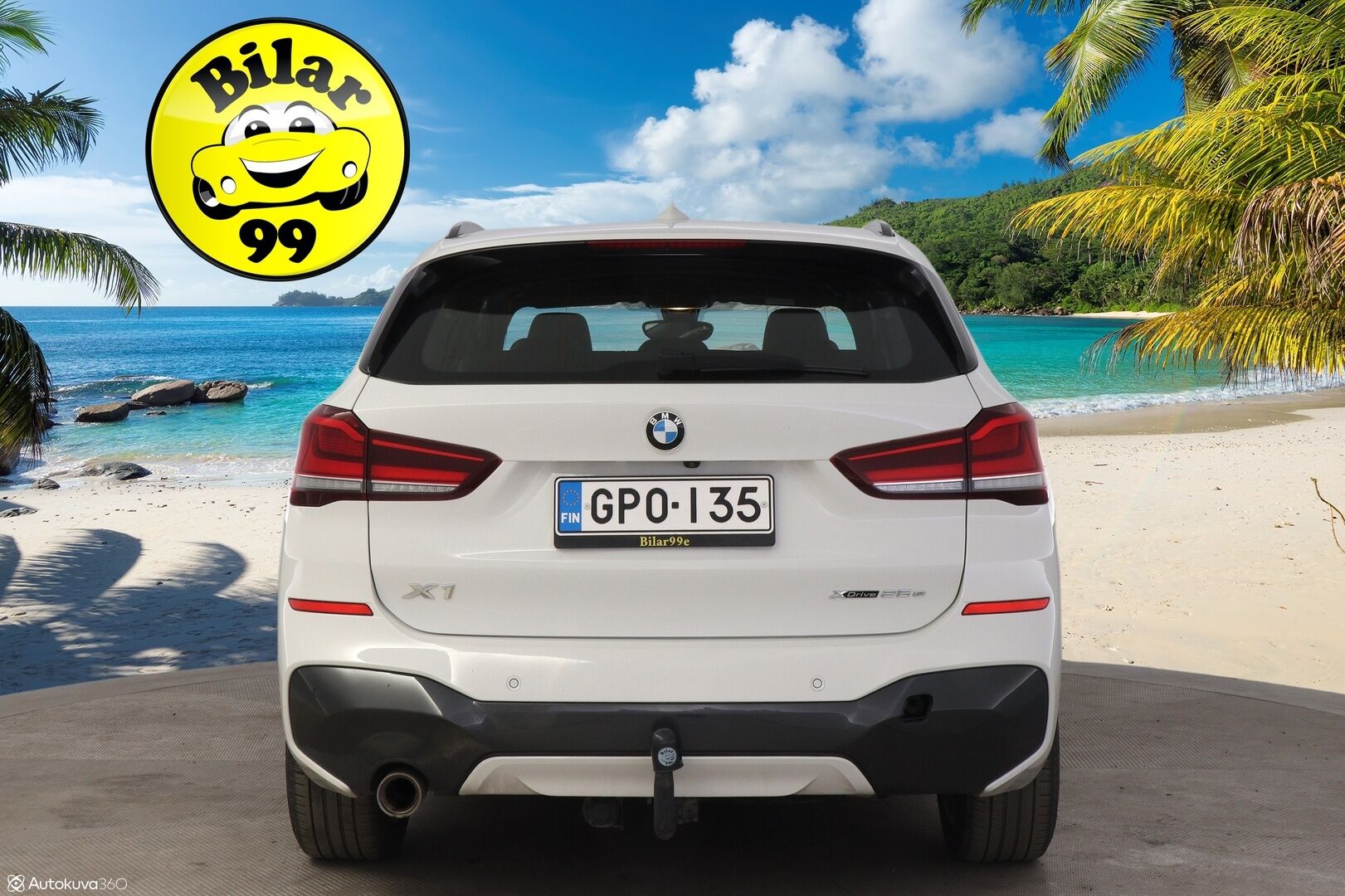BMW X1 2021 10 kWh, xDrive 25e M-Sport Plug-In Hybrid *Blow-By Heater / HUD / Peruutuskamera / Sporttinahat / Koukku / Navi* - Fiksu taloudellinen M-Sport Bemari särmällä huoltohistorialla, nelivedolla sekä vetokoukulla varustettuna!