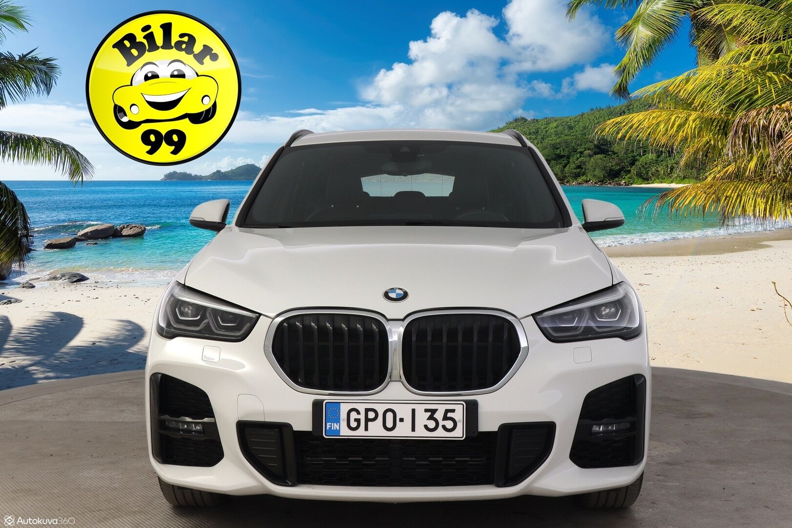 BMW X1 2021 10 kWh, xDrive 25e M-Sport Plug-In Hybrid *Blow-By Heater / HUD / Peruutuskamera / Sporttinahat / Koukku / Navi* - Fiksu taloudellinen M-Sport Bemari särmällä huoltohistorialla, nelivedolla sekä vetokoukulla varustettuna!