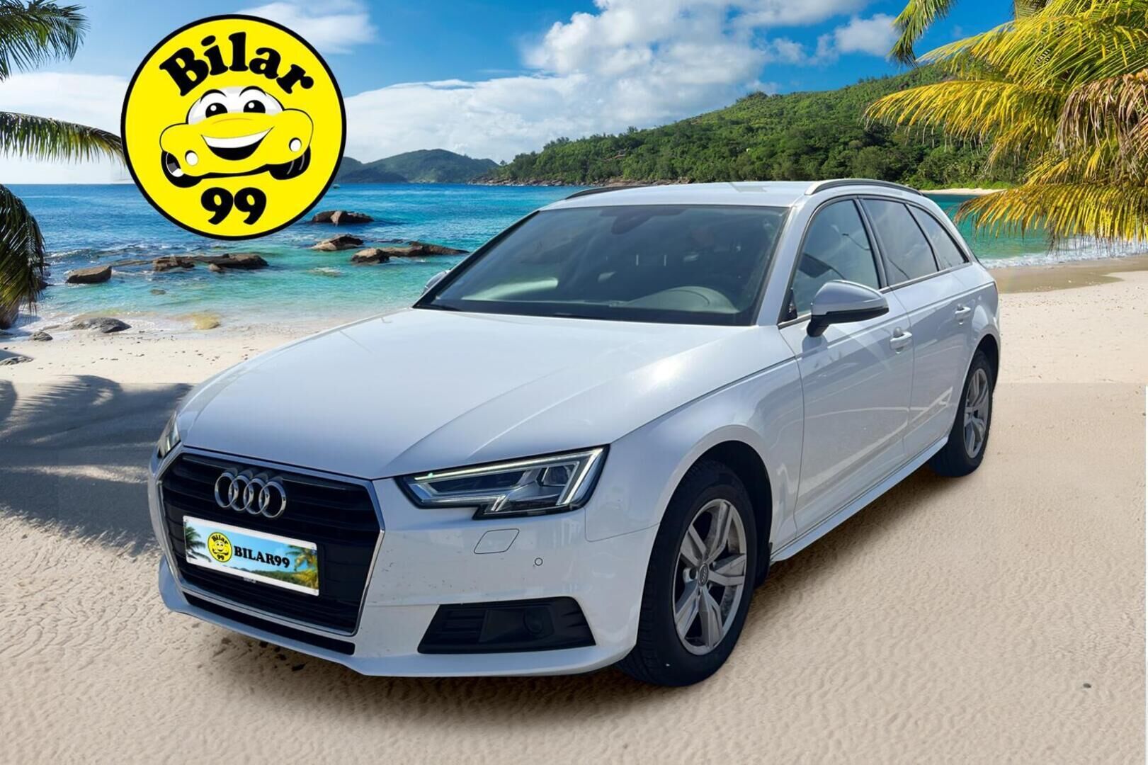 Audi A4 2018 Avant Business 40 TFSI 140 kW MHEV S tronic - Suomiauto | Webasto | ACC | Peruutuskamera | BLIS | Navi | Adapt.LED | Huippuvarusteet!