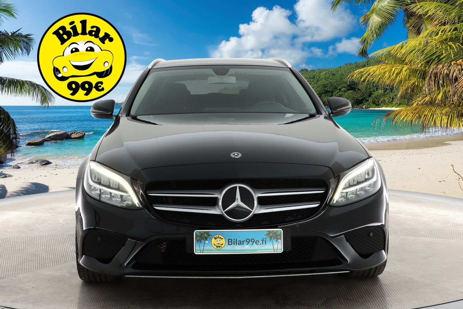 MERCEDES-BENZ C 2019 200 d T A Business *Facelift / Webasto / Navi / LED / Apple&Android / P.kamera / Koukku * - *Juuri saapunut / Juuri huollettu*