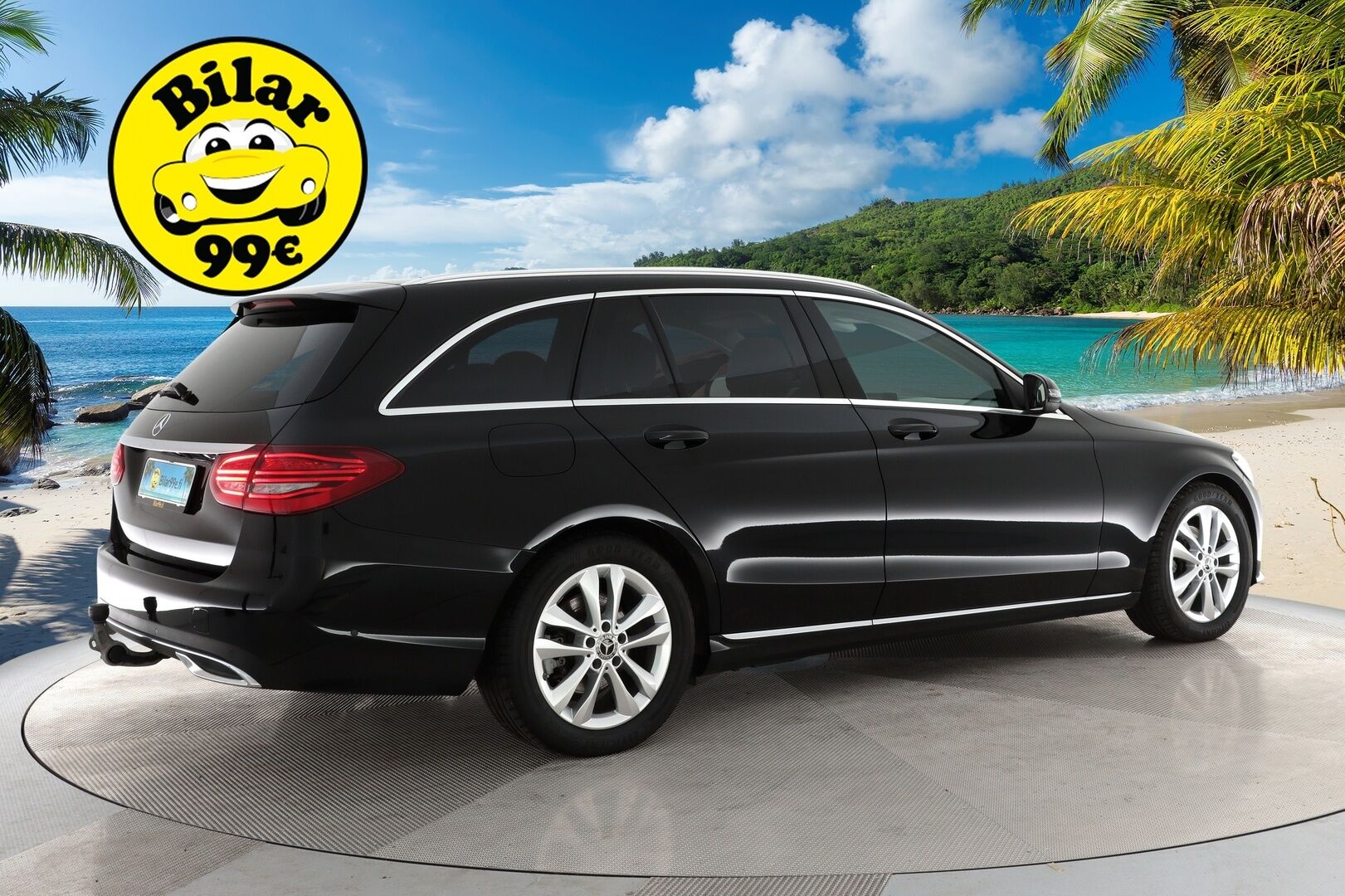 MERCEDES-BENZ C 2019 200 d T A Business *Facelift / Webasto / Navi / LED / Apple&Android / P.kamera / Koukku * - *Juuri saapunut / Juuri huollettu*