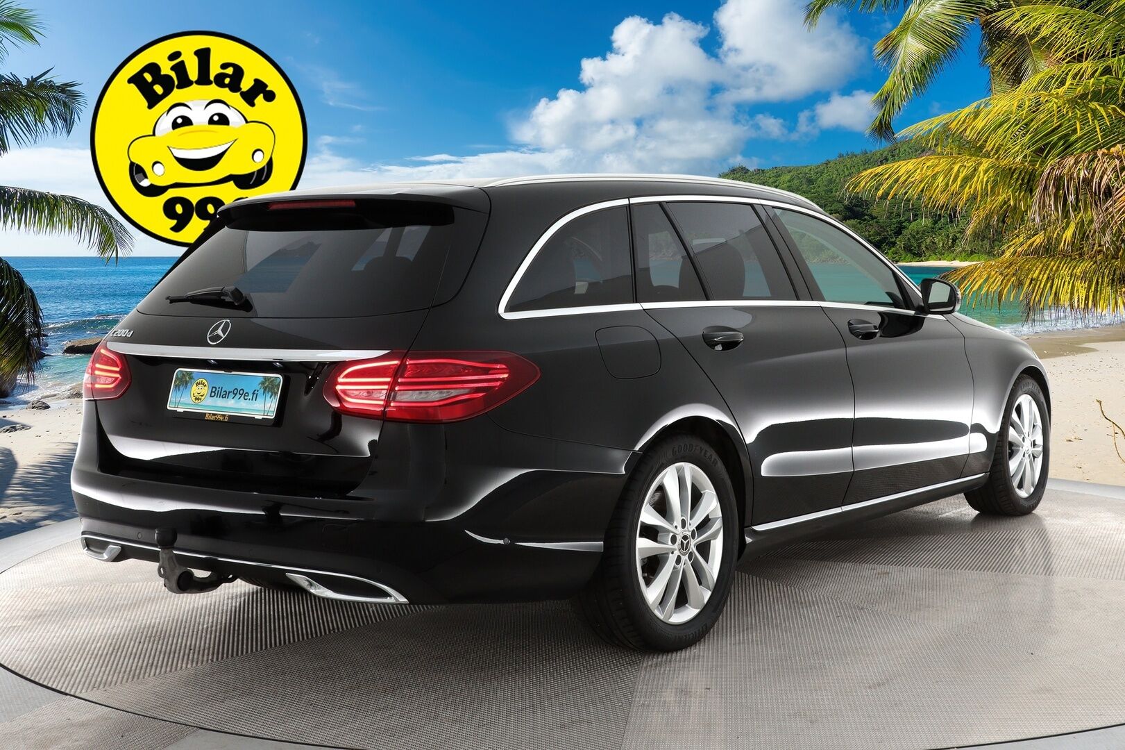 MERCEDES-BENZ C 2019 200 d T A Business *Facelift / Webasto / Navi / LED / Apple&Android / P.kamera / Koukku * - *Juuri saapunut / Juuri huollettu*