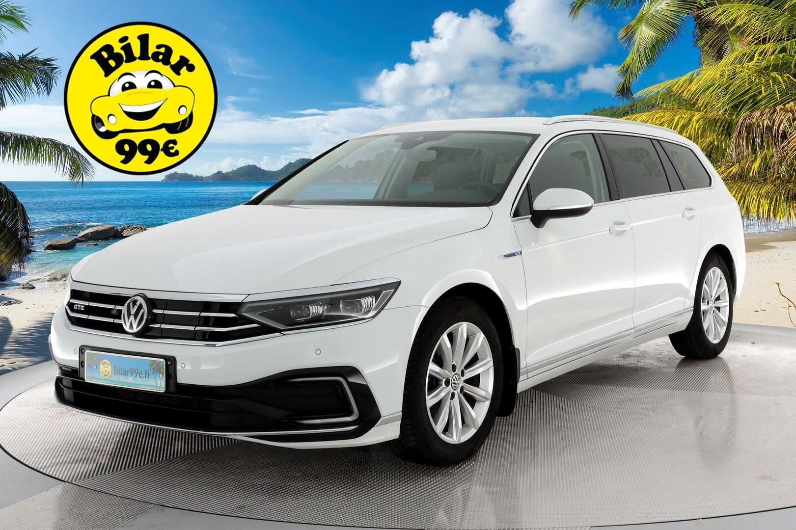 VOLKSWAGEN PASSAT 2020 Variant GTE Plug-In Hybrid 160 kW DSG-aut * ALV / Adapt. vakkari / Webasto / IQ Light / Apple&Android / Koukku * - KORKO VAIN 3,99 %