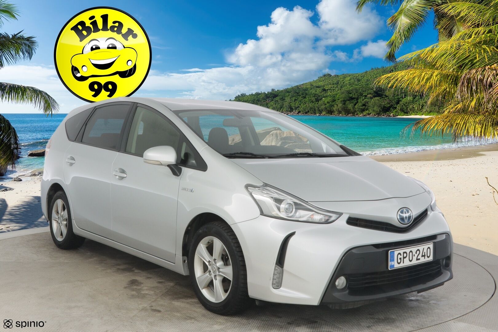 TOYOTA PRIUS+ 2017 1.8 Hybrid Premium *7-paikkainen / Adapt. Vakkari / HUD / KAMERA* - Juuri saapunut 7 paikkainen! - HULLUT AVAJAISHULINAT KORKOTARJOUS 3,29 %