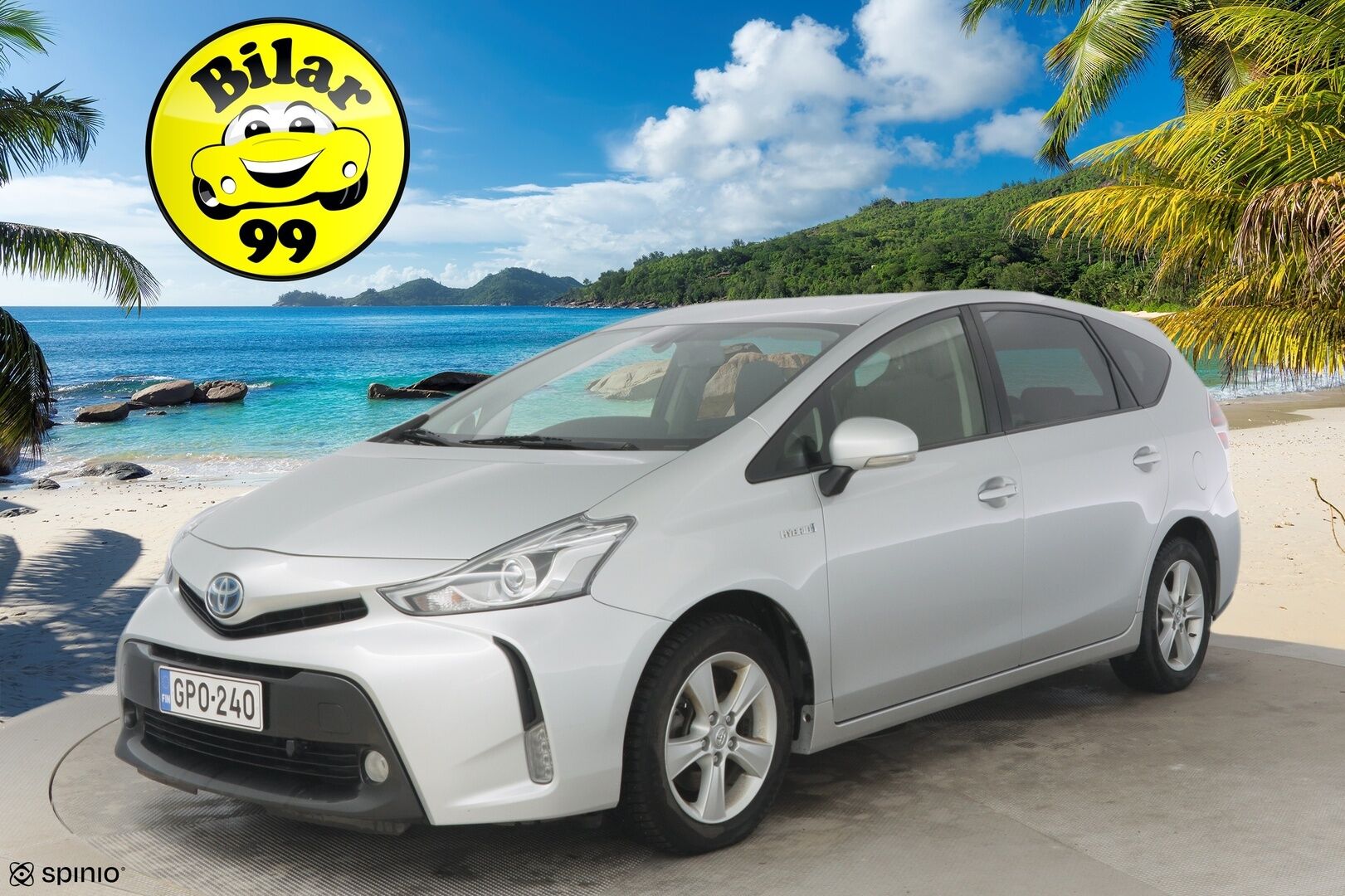TOYOTA PRIUS+ 2017 1.8 Hybrid Premium *7-paikkainen / Adapt. Vakkari / HUD / KAMERA* - Juuri saapunut 7 paikkainen! - HULLUT AVAJAISHULINAT KORKOTARJOUS 3,29 %