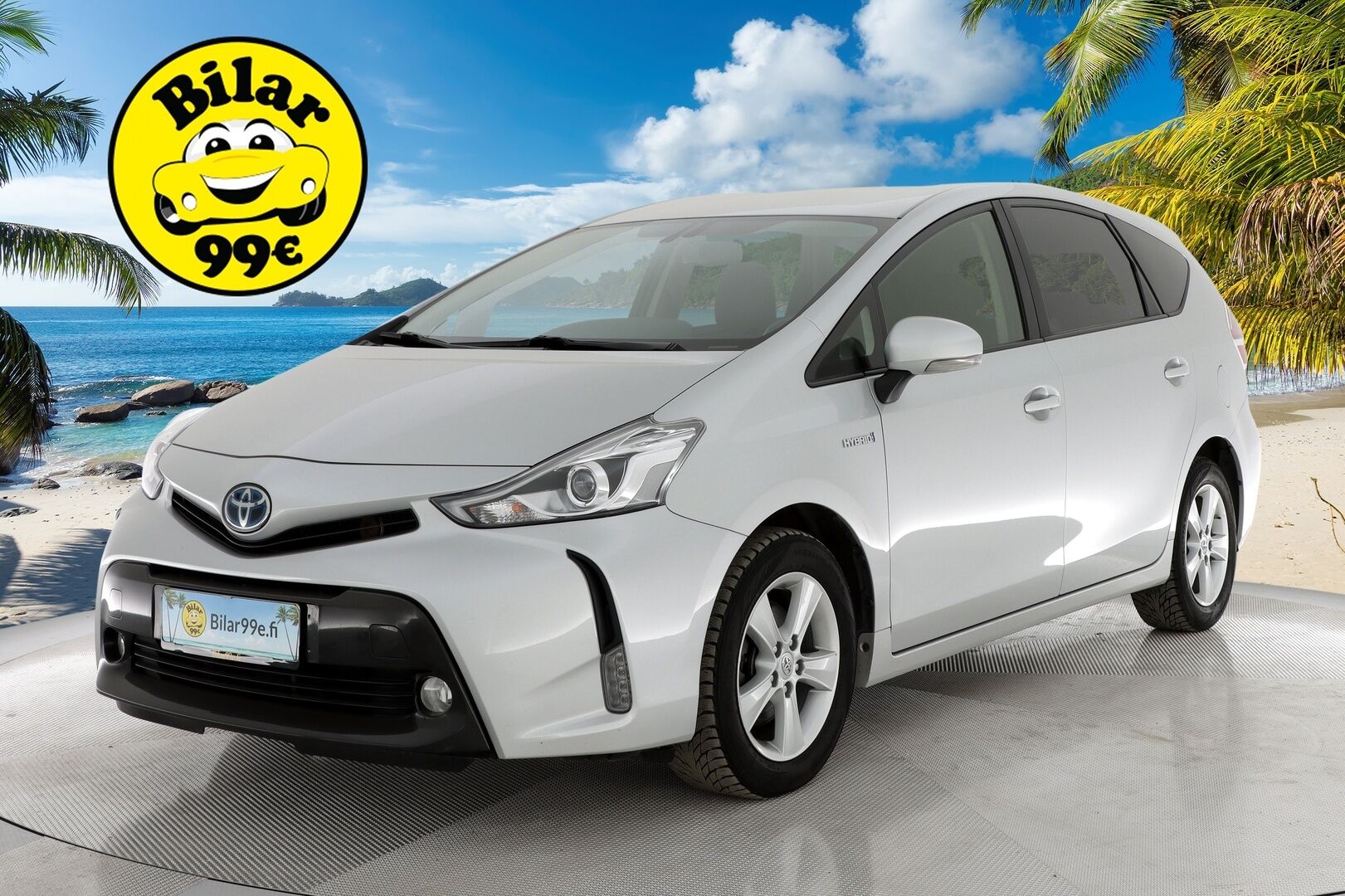 TOYOTA PRIUS+ 2017 1.8 Hybrid Premium *7-paikkainen / Adapt. Vakkari / HUD / KAMERA* - Juuri saapunut 7 paikkainen! - HULLUT AVAJAISHULINAT KORKOTARJOUS 3,29 %