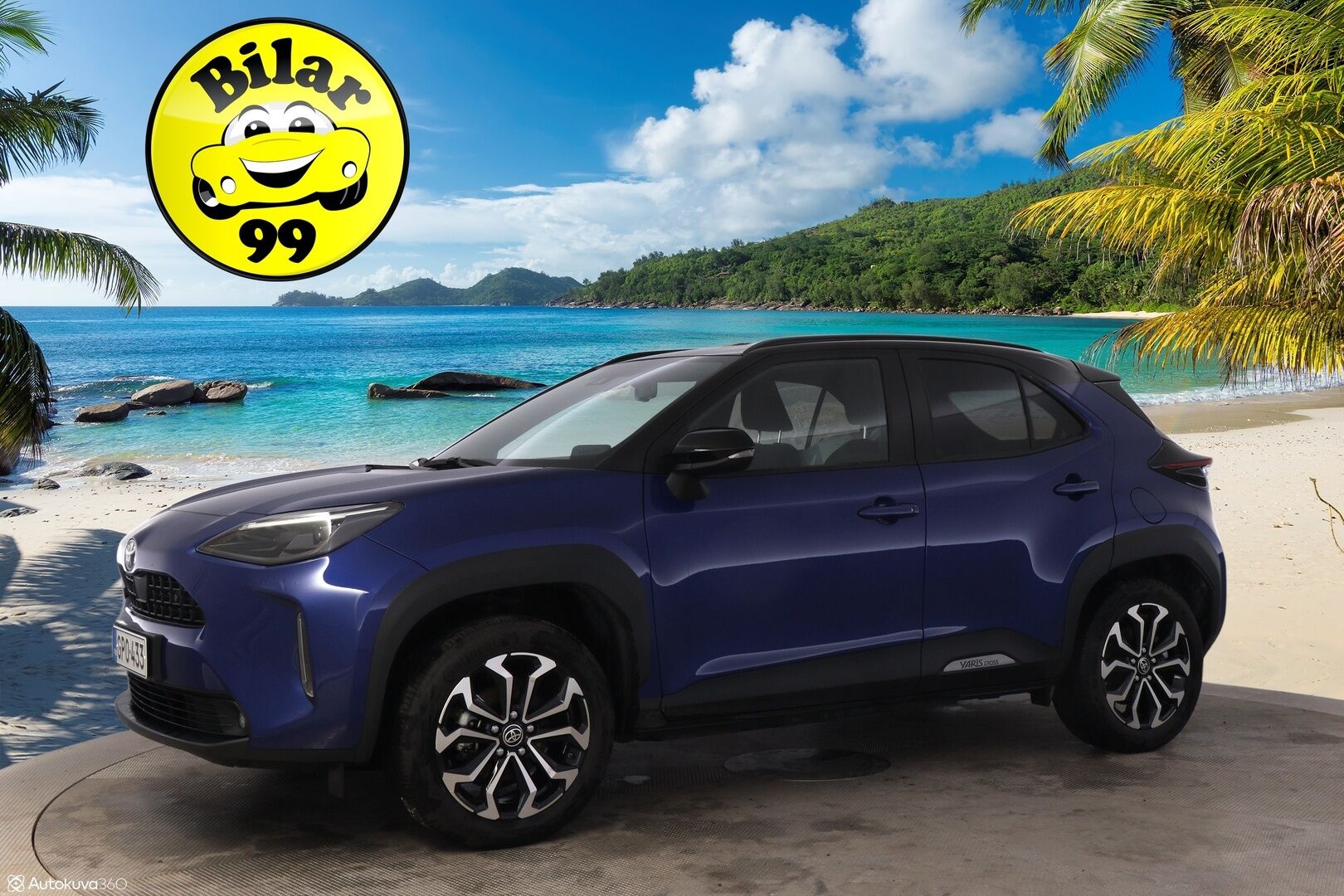 Toyota Yaris Cross 2023 1,5 Hybrid AWD-i Intense ACC / P.kamera / Blis / Navi / KeyLessGo / Lohko.S.Pistoke / S.luukku / Merkkihuollettu - 3,99 % KORKOTARJOUS TÄHÄN AUTOON - Joka maastoon sopiva / Lähes uusi / Upeat varusteet! 